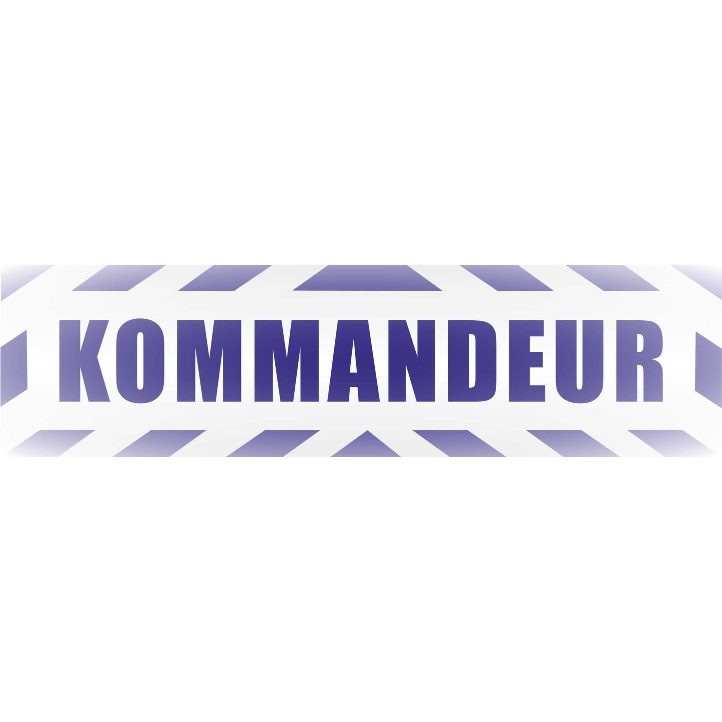 Magnetschild - Kommandeur - Magnetfolie für Auto - LKW - Truck - Baustelle - Firma