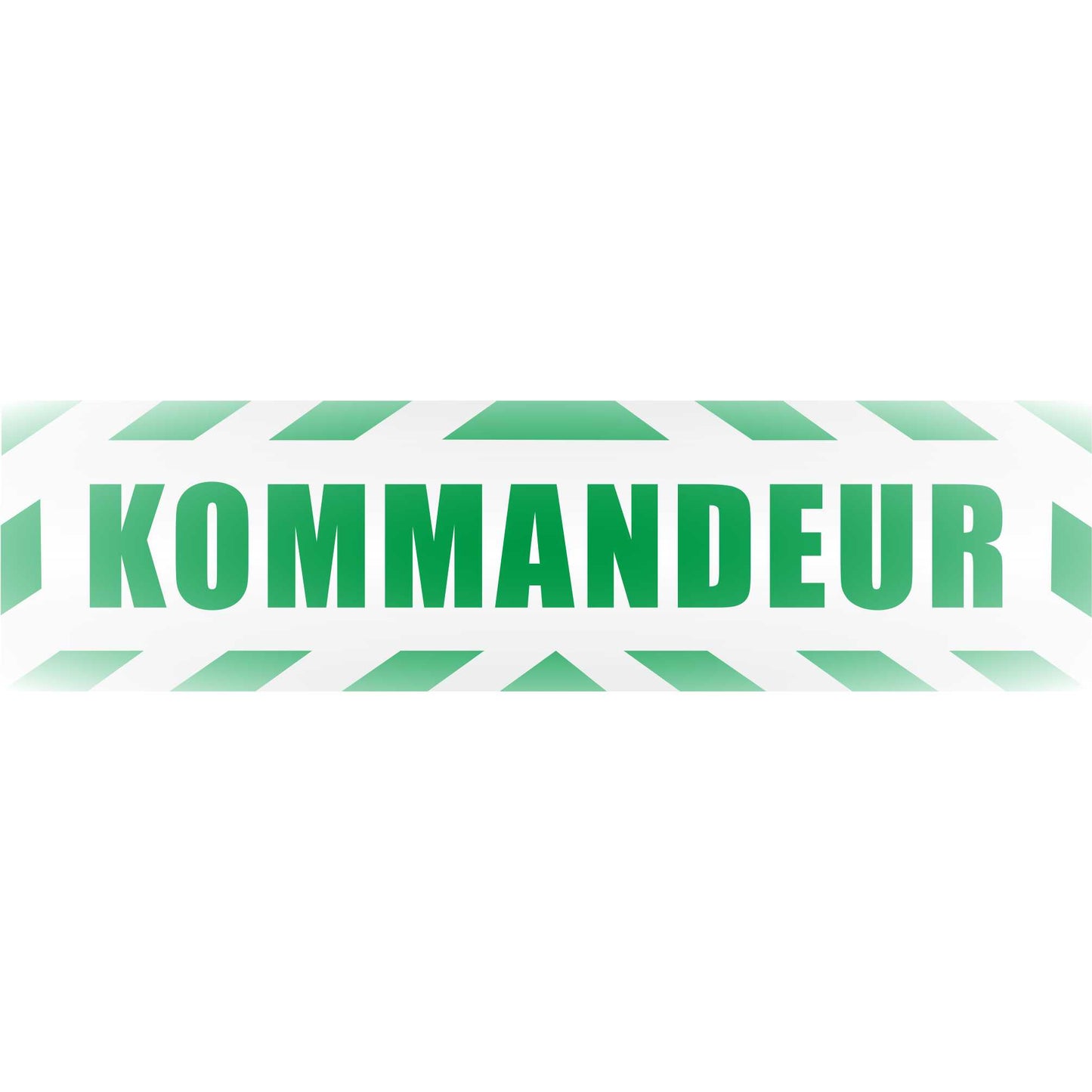 Magnetschild - Kommandeur - Magnetfolie für Auto - LKW - Truck - Baustelle - Firma