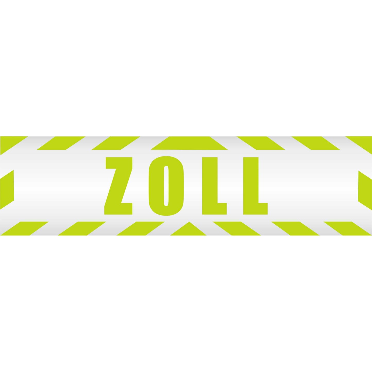 Magnetschild - Zoll - Magnetfolie für Auto - LKW - Truck - Baustelle - Firma