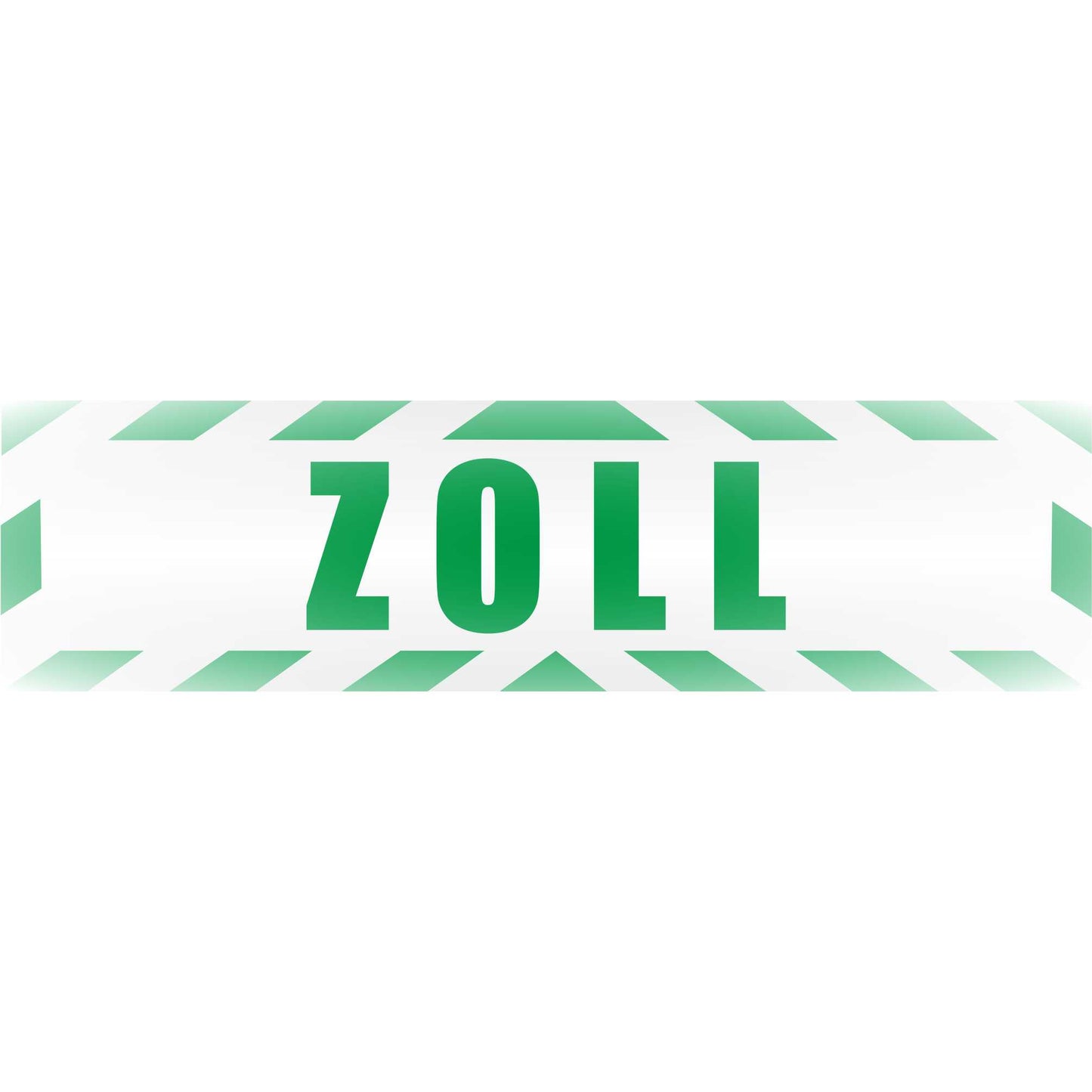 Magnetschild - Zoll - Magnetfolie für Auto - LKW - Truck - Baustelle - Firma