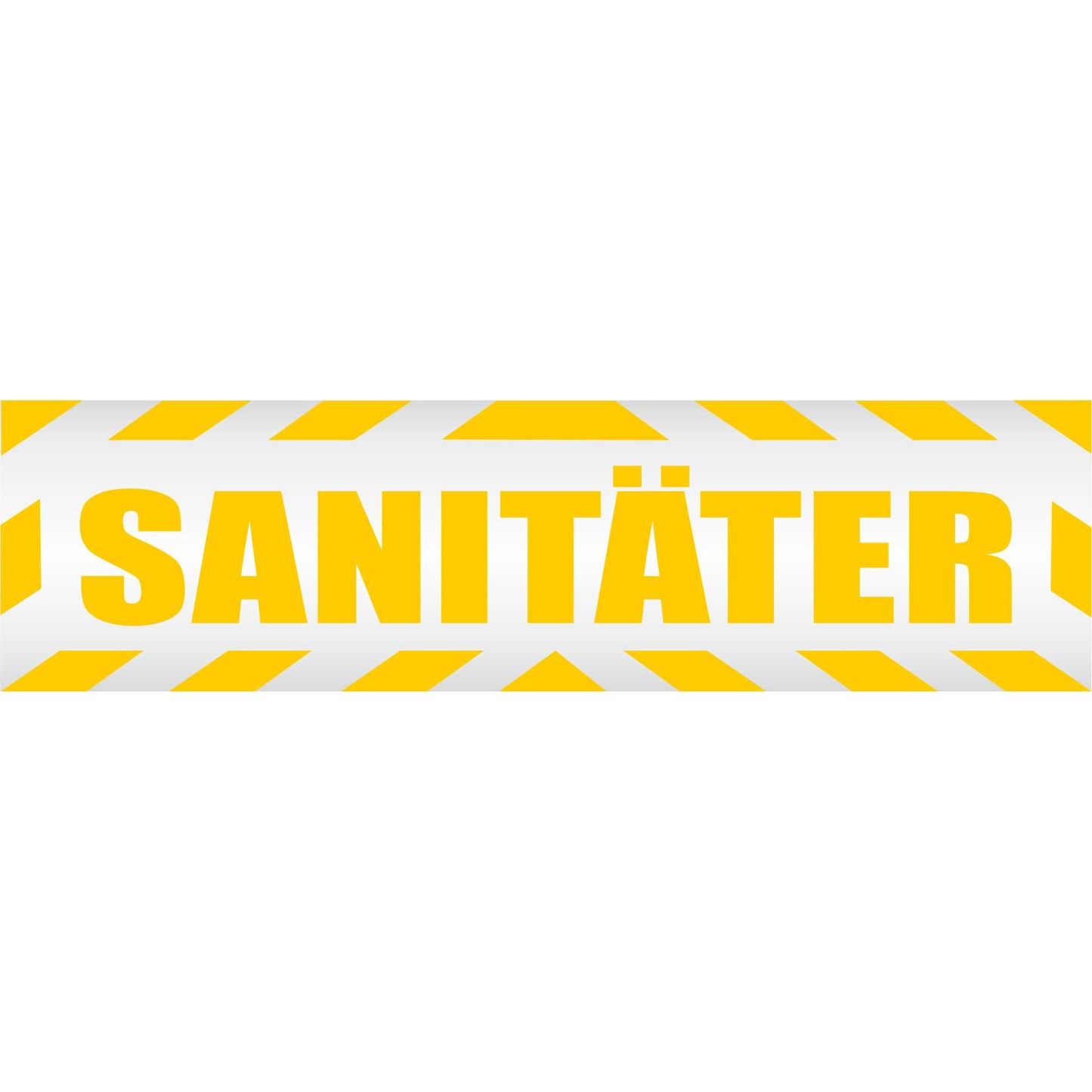 Magnetschild - Sanitäter Arzt Feuerwehr - Magnetfolie für Auto - LKW - Truck - Baustelle - Firma