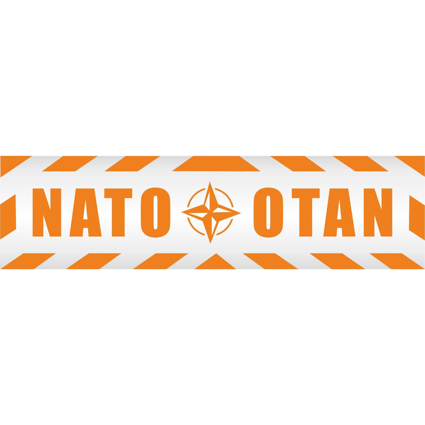 Magnetschild - Nato Otan - Magnetfolie für Auto - LKW - Truck - Baustelle - Firma