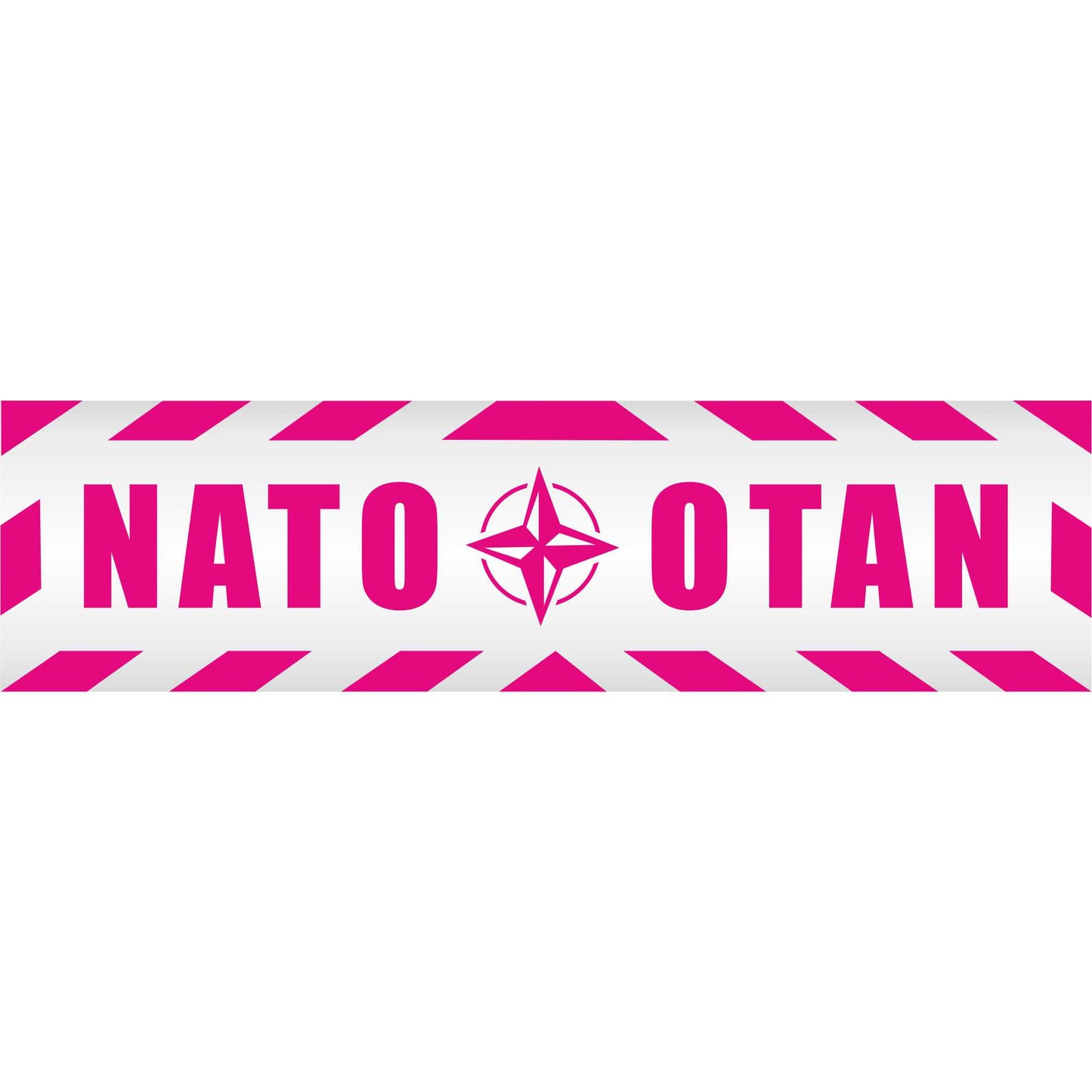 Magnetschild - Nato Otan - Magnetfolie für Auto - LKW - Truck - Baustelle - Firma