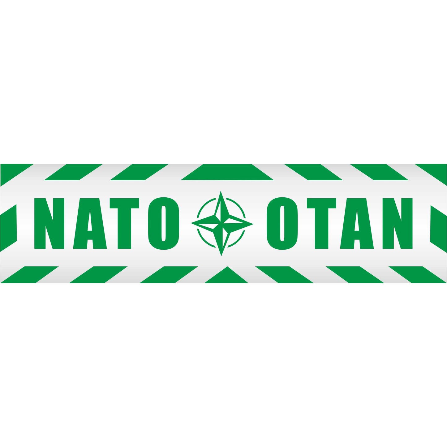 Magnetschild - Nato Otan - Magnetfolie für Auto - LKW - Truck - Baustelle - Firma