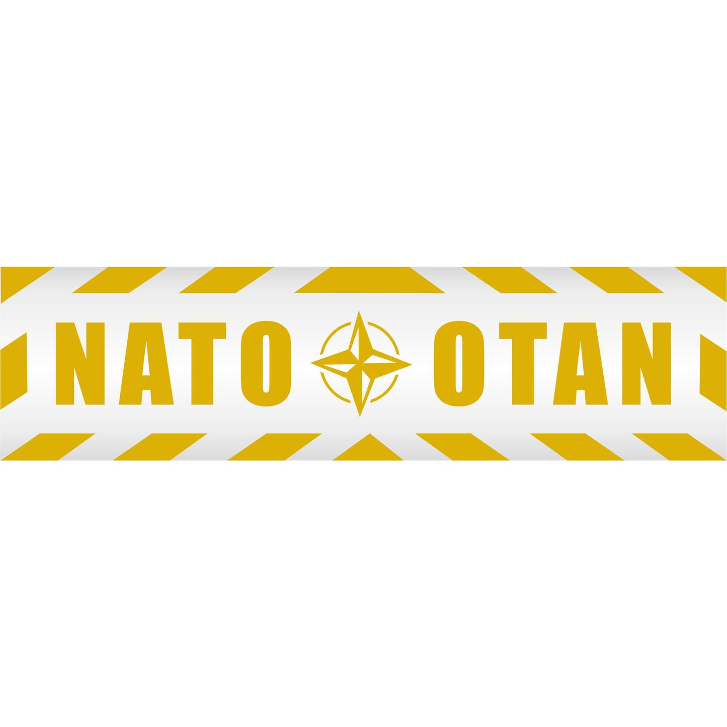 Magnetschild - Nato Otan - Magnetfolie für Auto - LKW - Truck - Baustelle - Firma