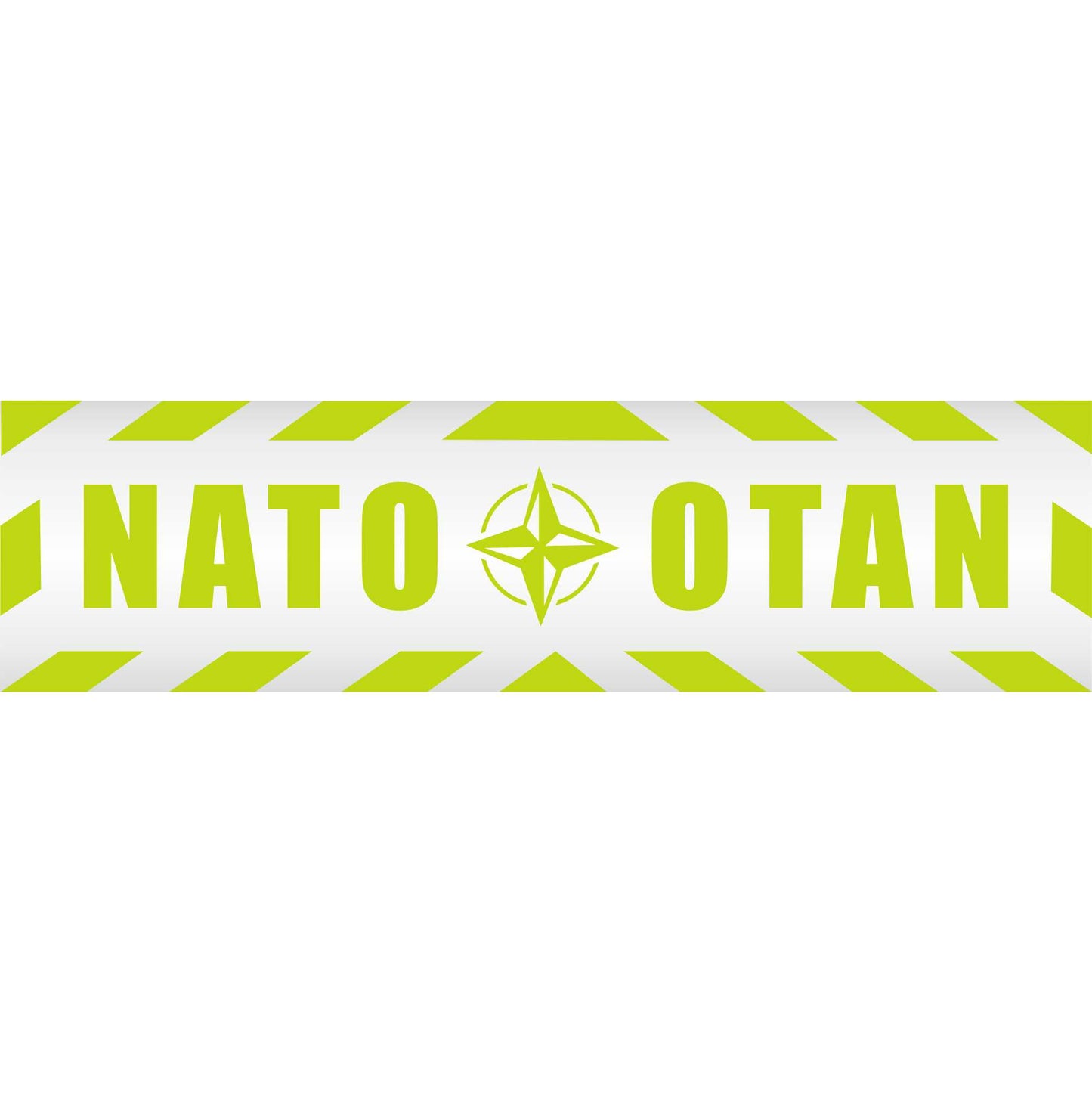 Magnetschild - Nato Otan - Magnetfolie für Auto - LKW - Truck - Baustelle - Firma