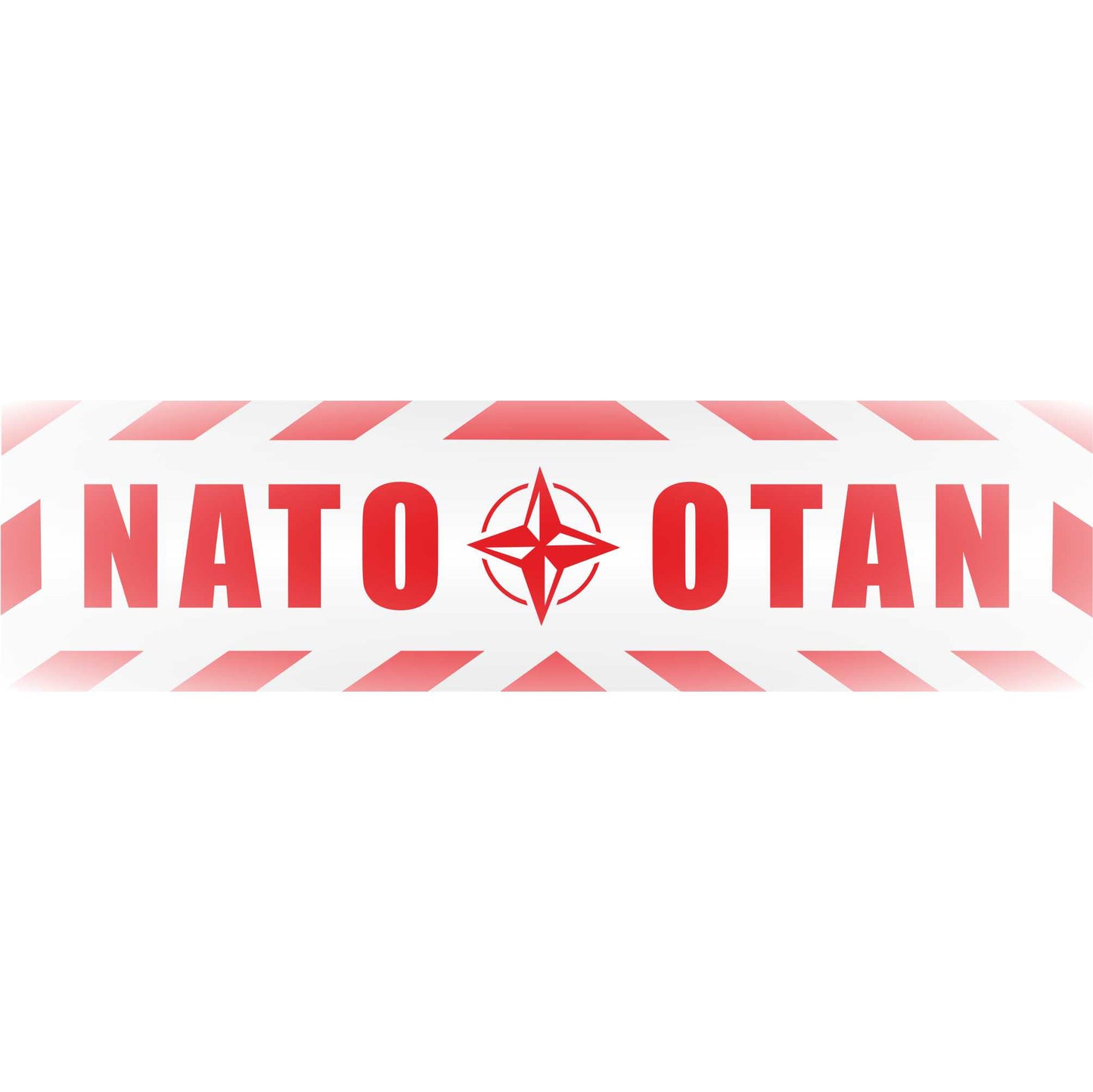 Magnetschild - Nato Otan - Magnetfolie für Auto - LKW - Truck - Baustelle - Firma