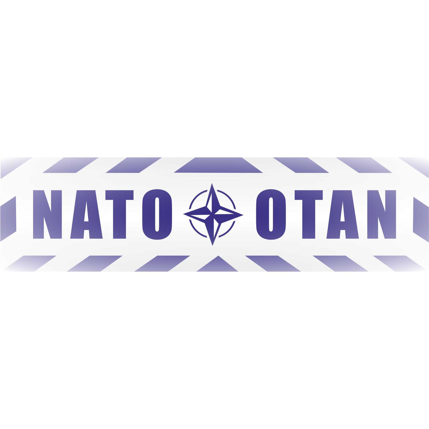 Magnetschild - Nato Otan - Magnetfolie für Auto - LKW - Truck - Baustelle - Firma