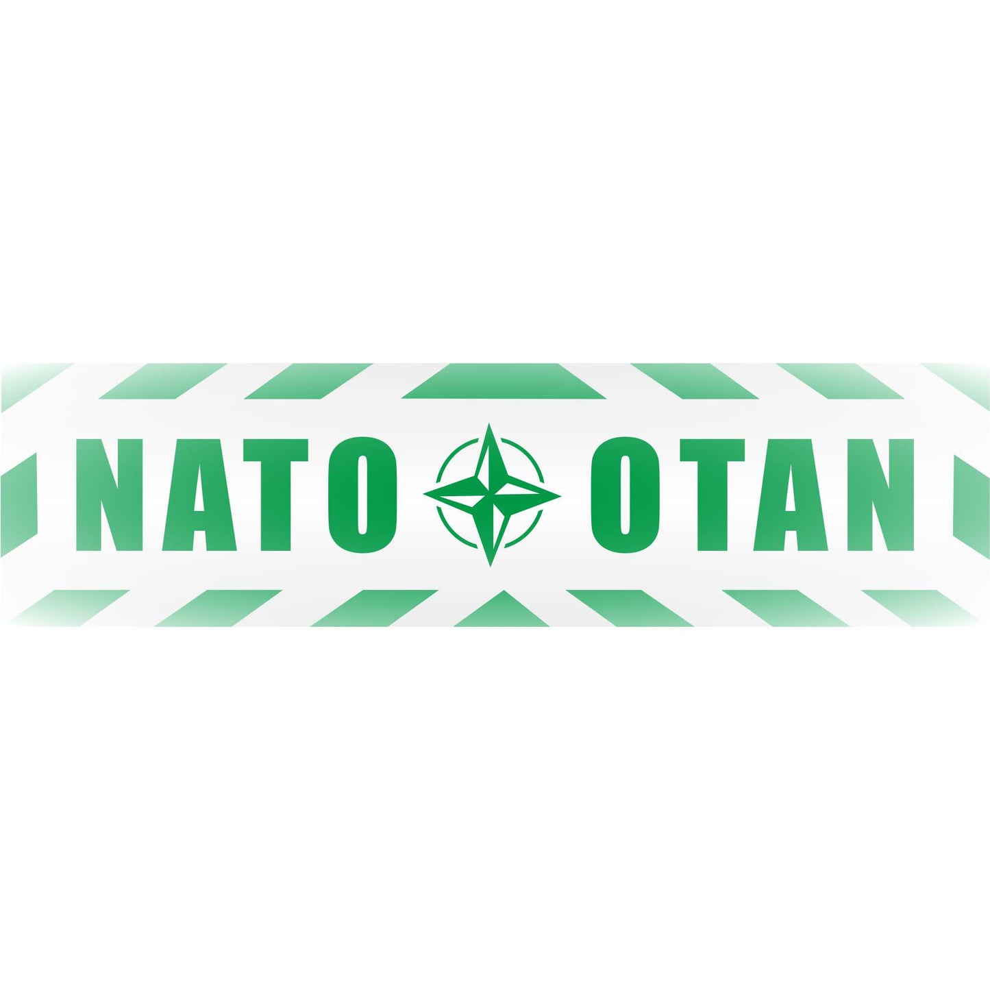 Magnetschild - Nato Otan - Magnetfolie für Auto - LKW - Truck - Baustelle - Firma