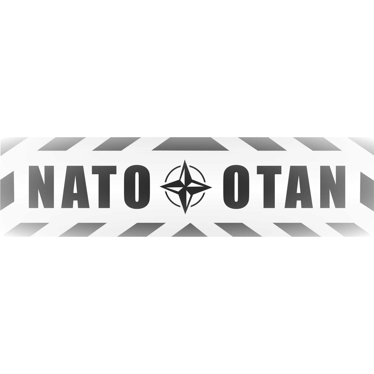 Magnetschild - Nato Otan - Magnetfolie für Auto - LKW - Truck - Baustelle - Firma