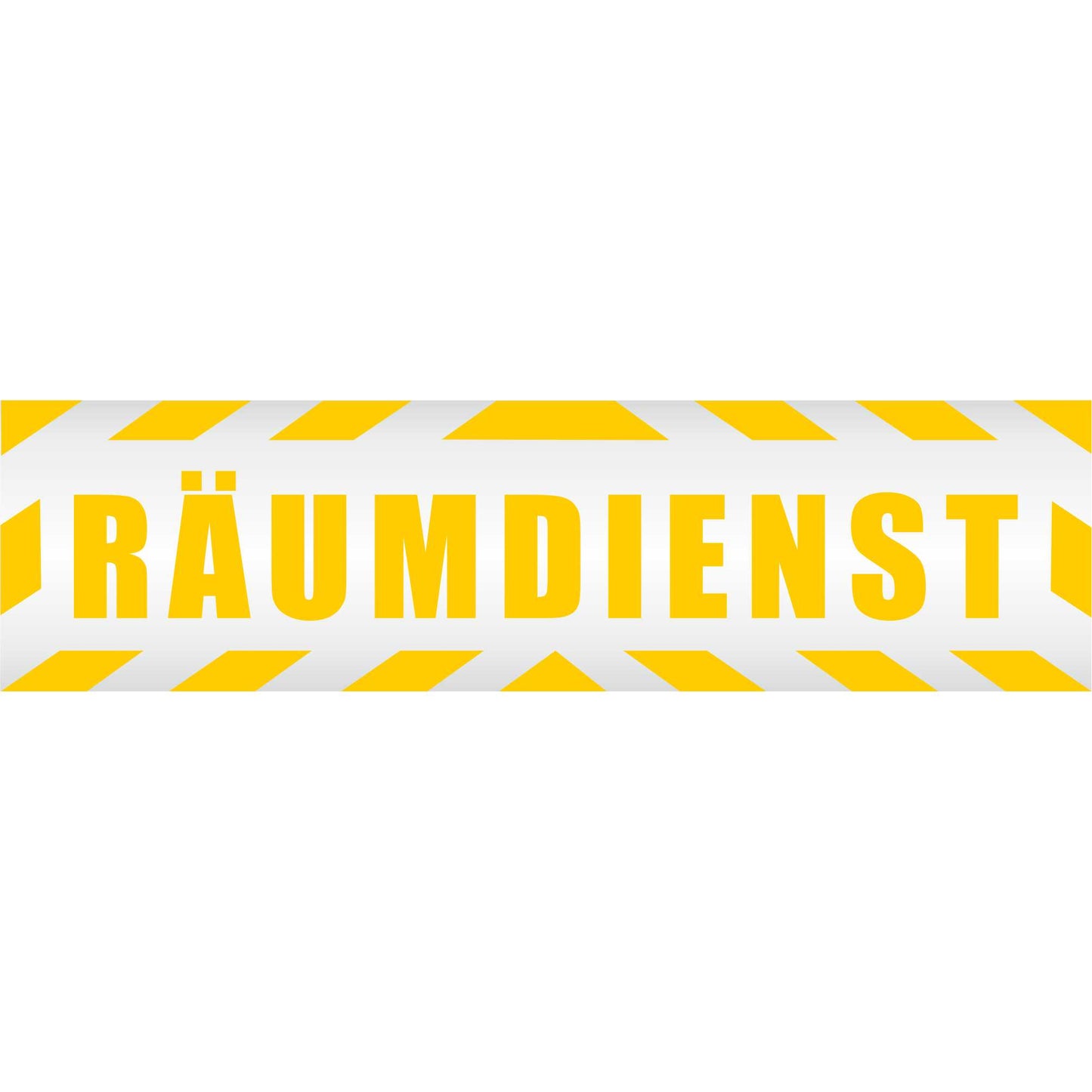 Magnetschild - Räumdienst - Magnetfolie für Auto - LKW - Truck - Baustelle - Firma