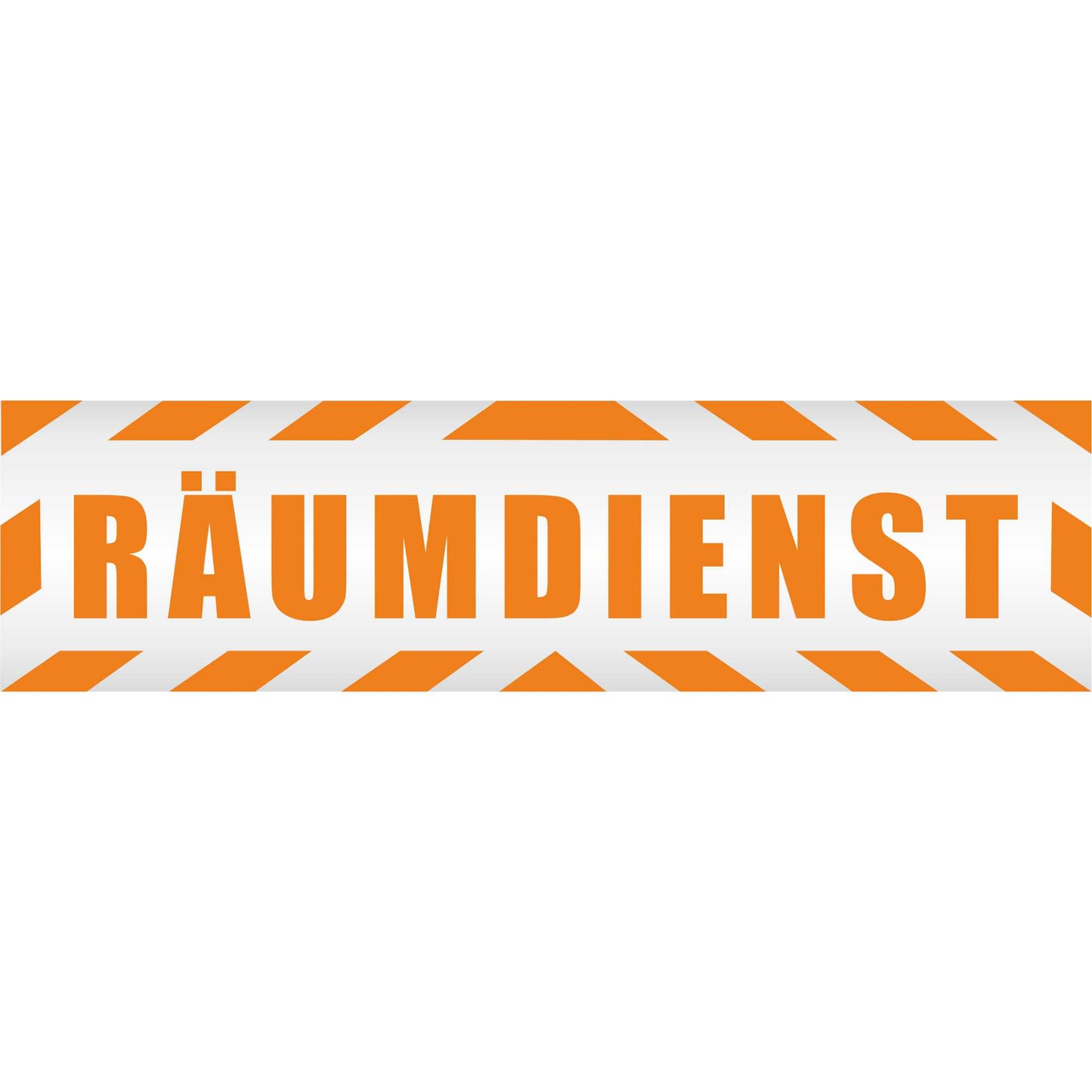 Magnetschild - Räumdienst - Magnetfolie für Auto - LKW - Truck - Baustelle - Firma