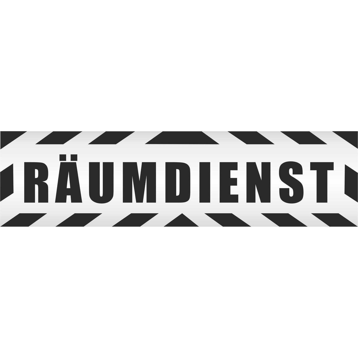 Magnetschild - Räumdienst - Magnetfolie für Auto - LKW - Truck - Baustelle - Firma