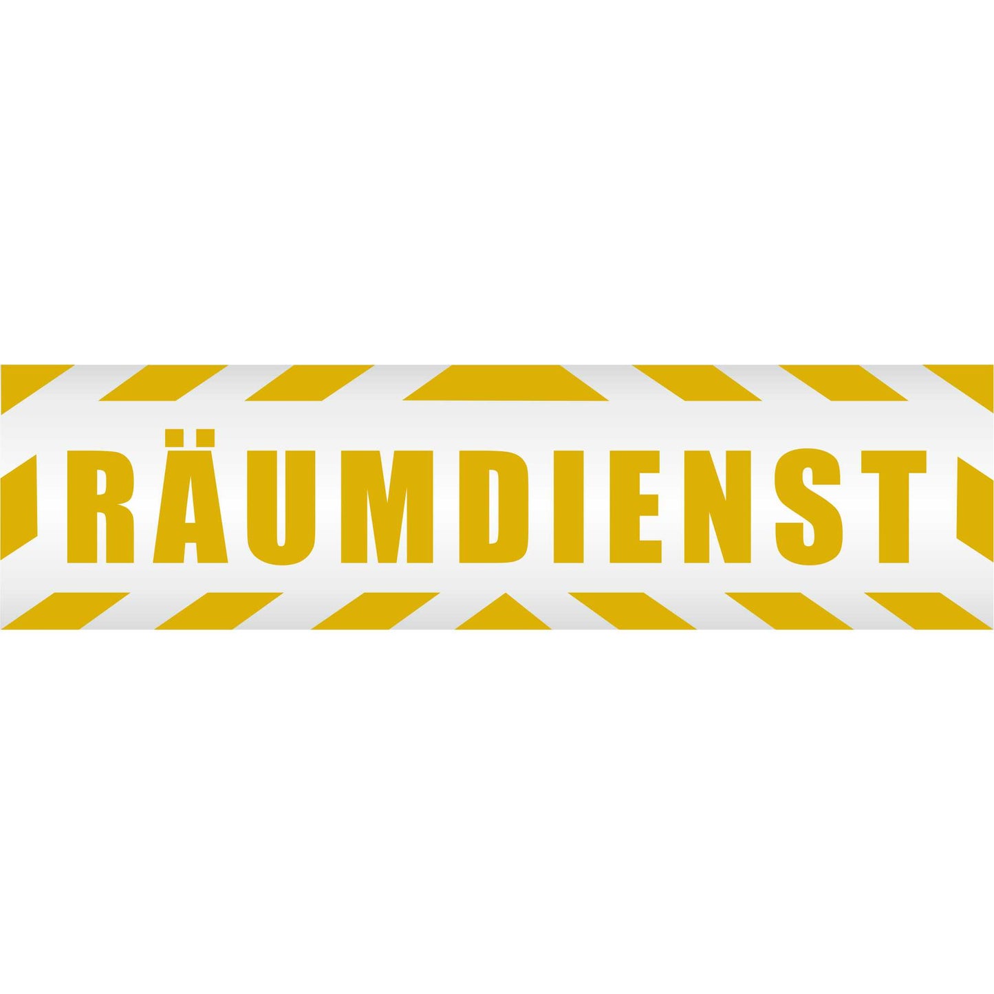 Magnetschild - Räumdienst - Magnetfolie für Auto - LKW - Truck - Baustelle - Firma