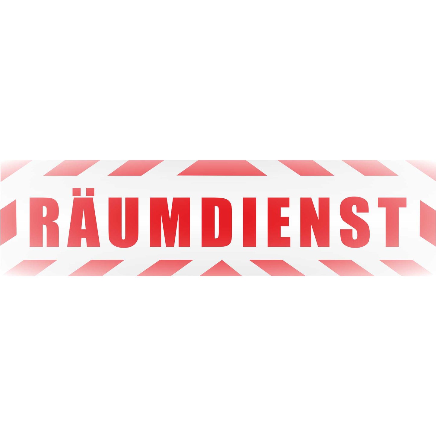 Magnetschild - Räumdienst - Magnetfolie für Auto - LKW - Truck - Baustelle - Firma