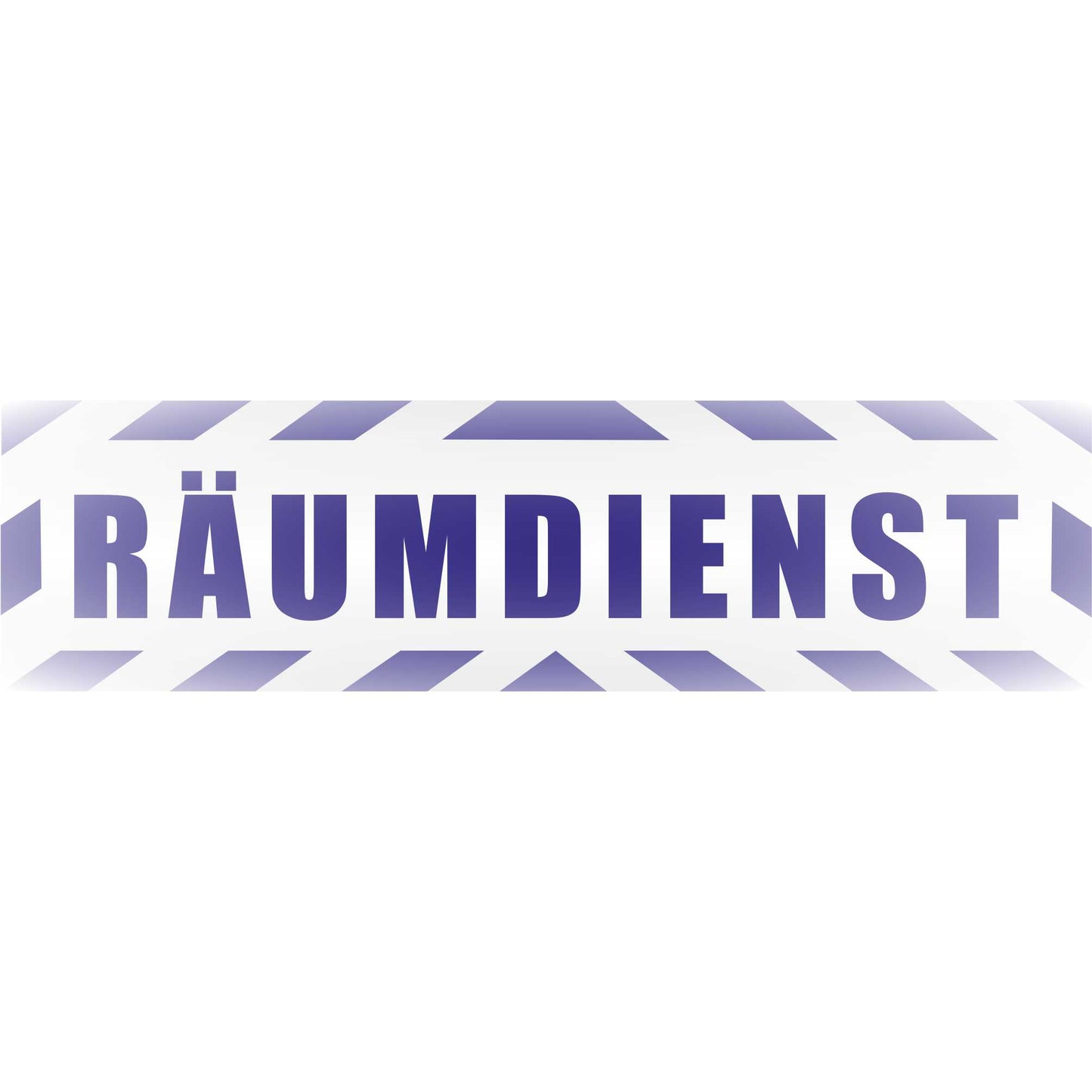 Magnetschild - Räumdienst - Magnetfolie für Auto - LKW - Truck - Baustelle - Firma