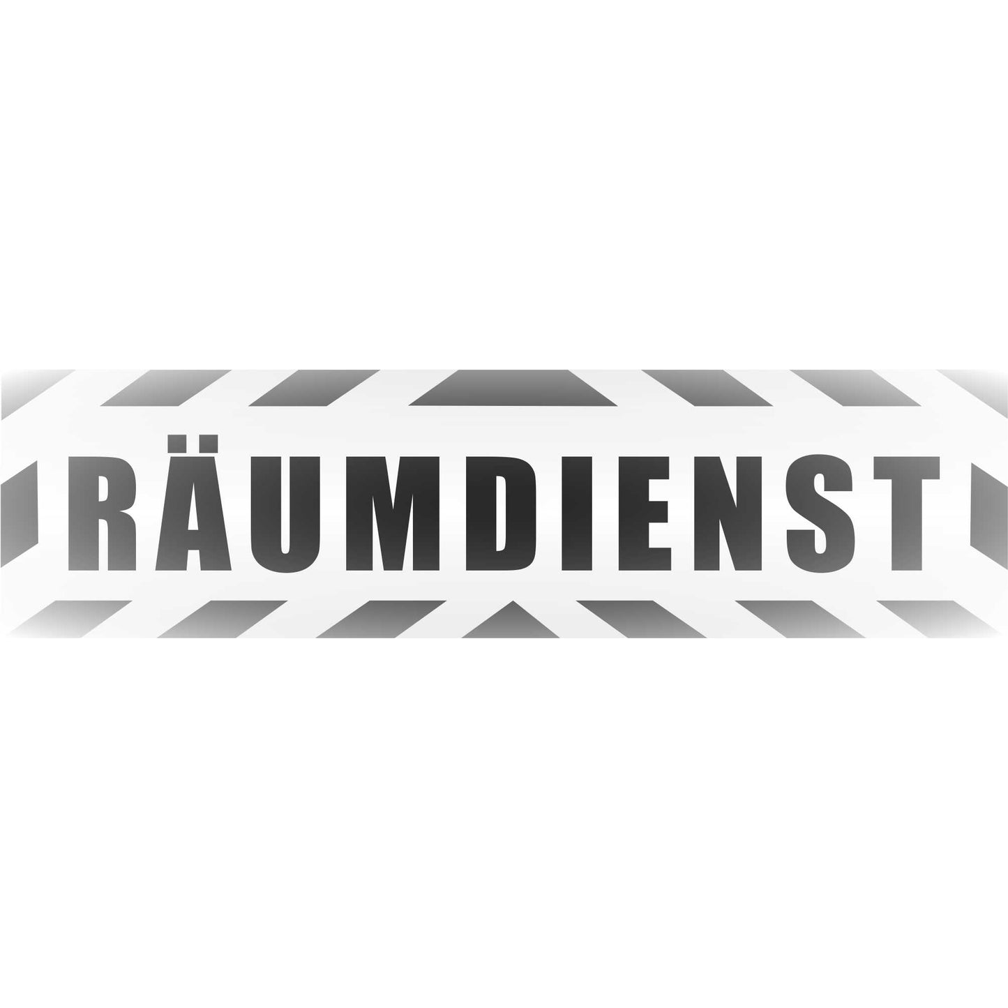 Magnetschild - Räumdienst - Magnetfolie für Auto - LKW - Truck - Baustelle - Firma