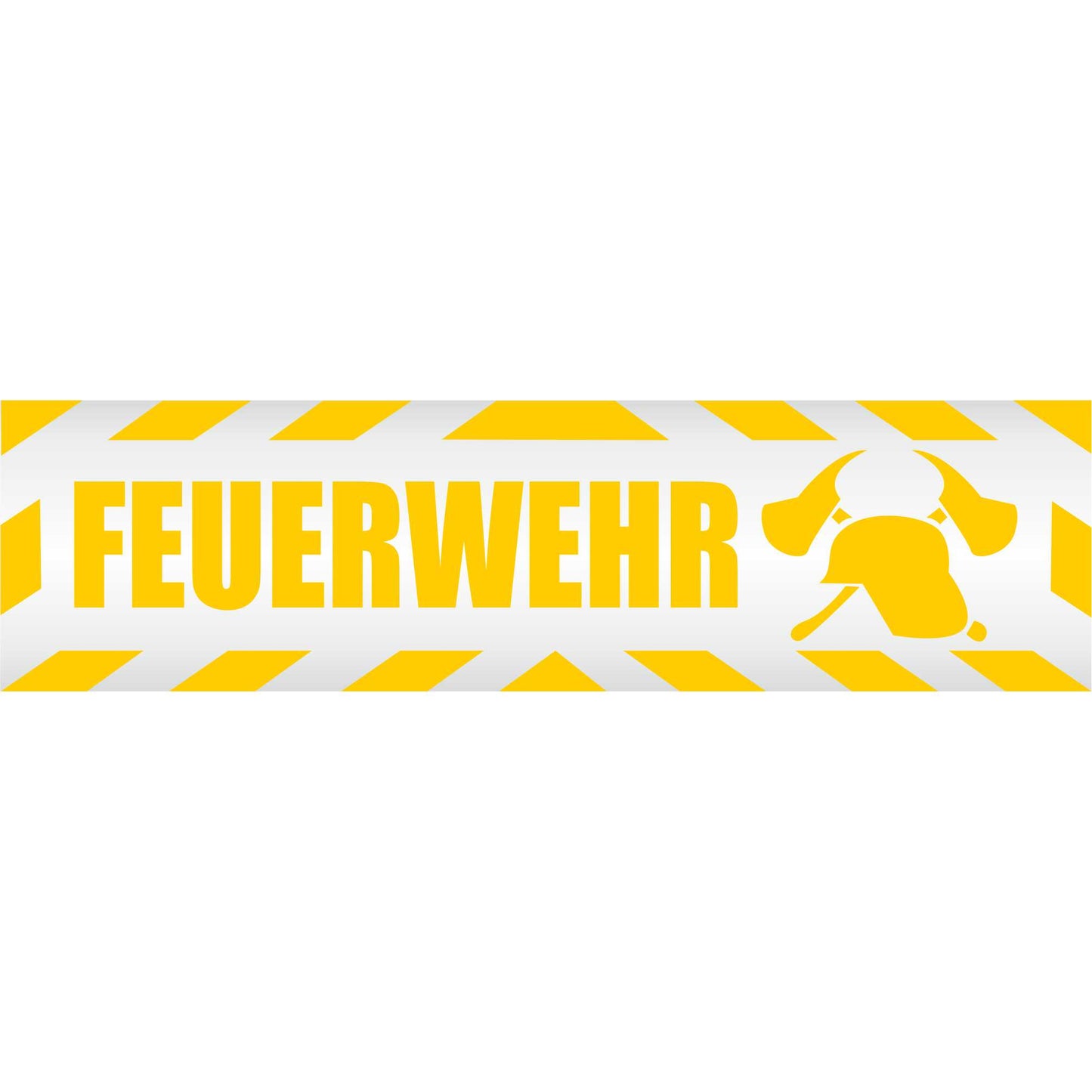 Magnetschild - Feuerwehr 2 - Magnetfolie für Auto - LKW - Truck - Baustelle - Firma
