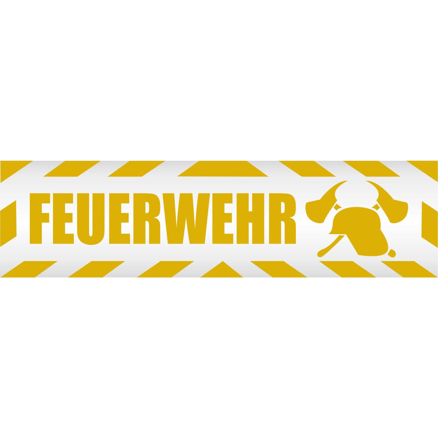 Magnetschild - Feuerwehr 2 - Magnetfolie für Auto - LKW - Truck - Baustelle - Firma