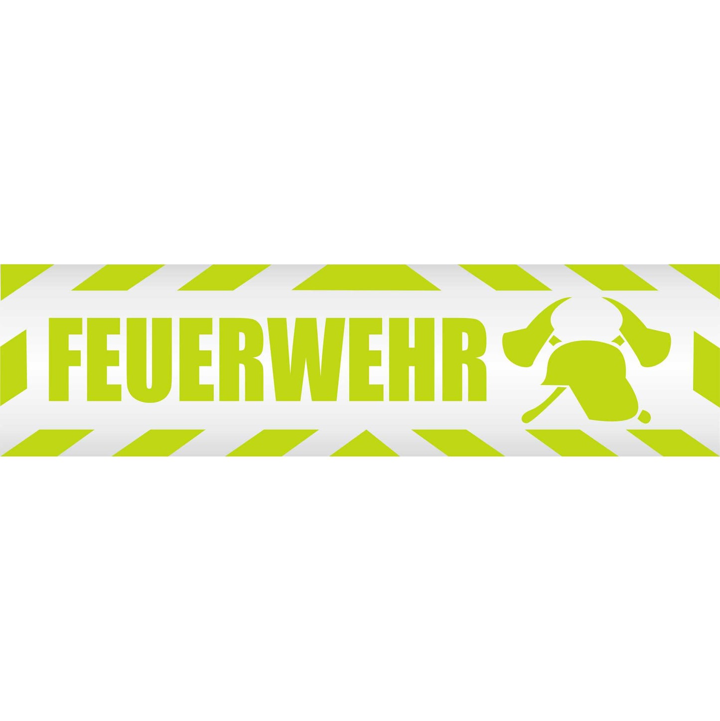 Magnetschild - Feuerwehr 2 - Magnetfolie für Auto - LKW - Truck - Baustelle - Firma