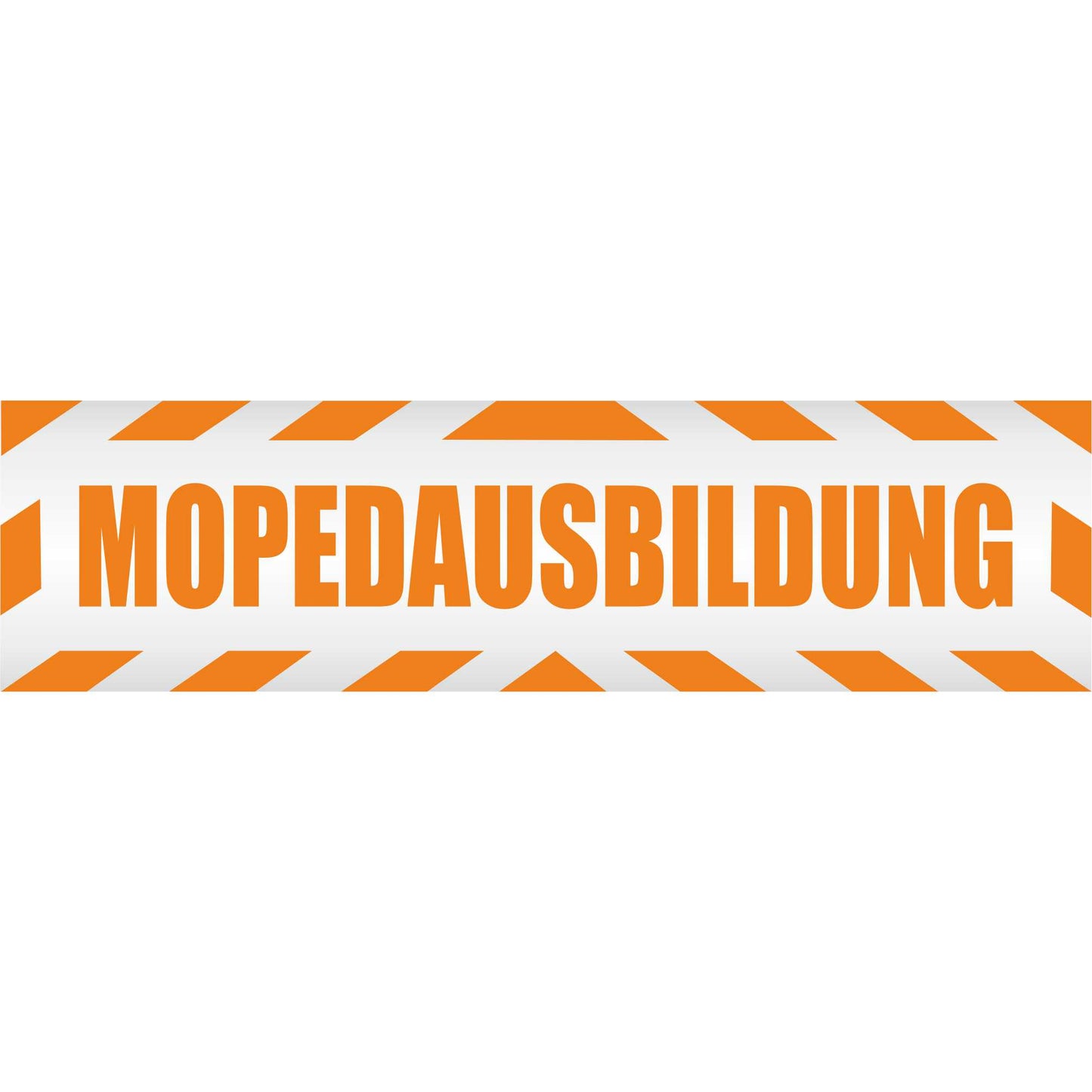 Magnetschild - Mopedausbildung - Magnetfolie für Auto - LKW - Truck - Baustelle - Firma