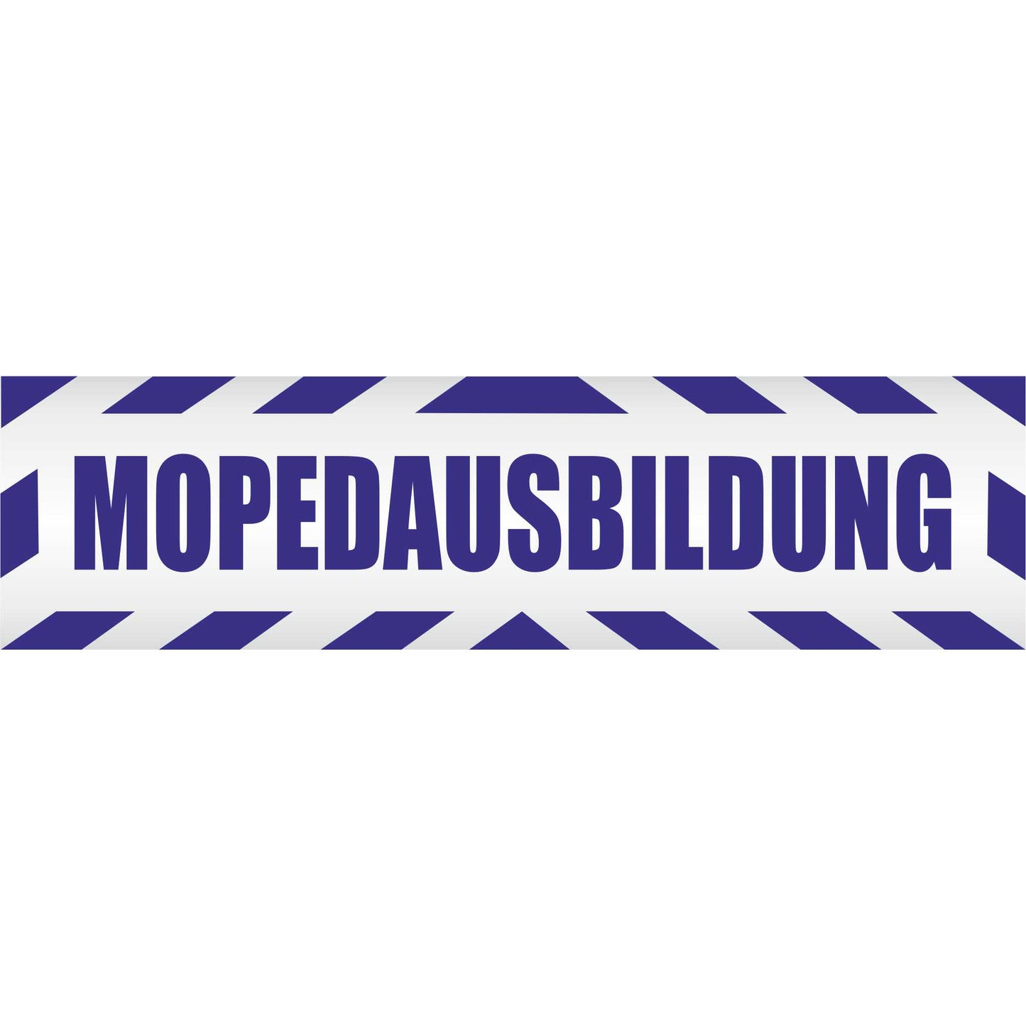 Magnetschild - Mopedausbildung - Magnetfolie für Auto - LKW - Truck - Baustelle - Firma