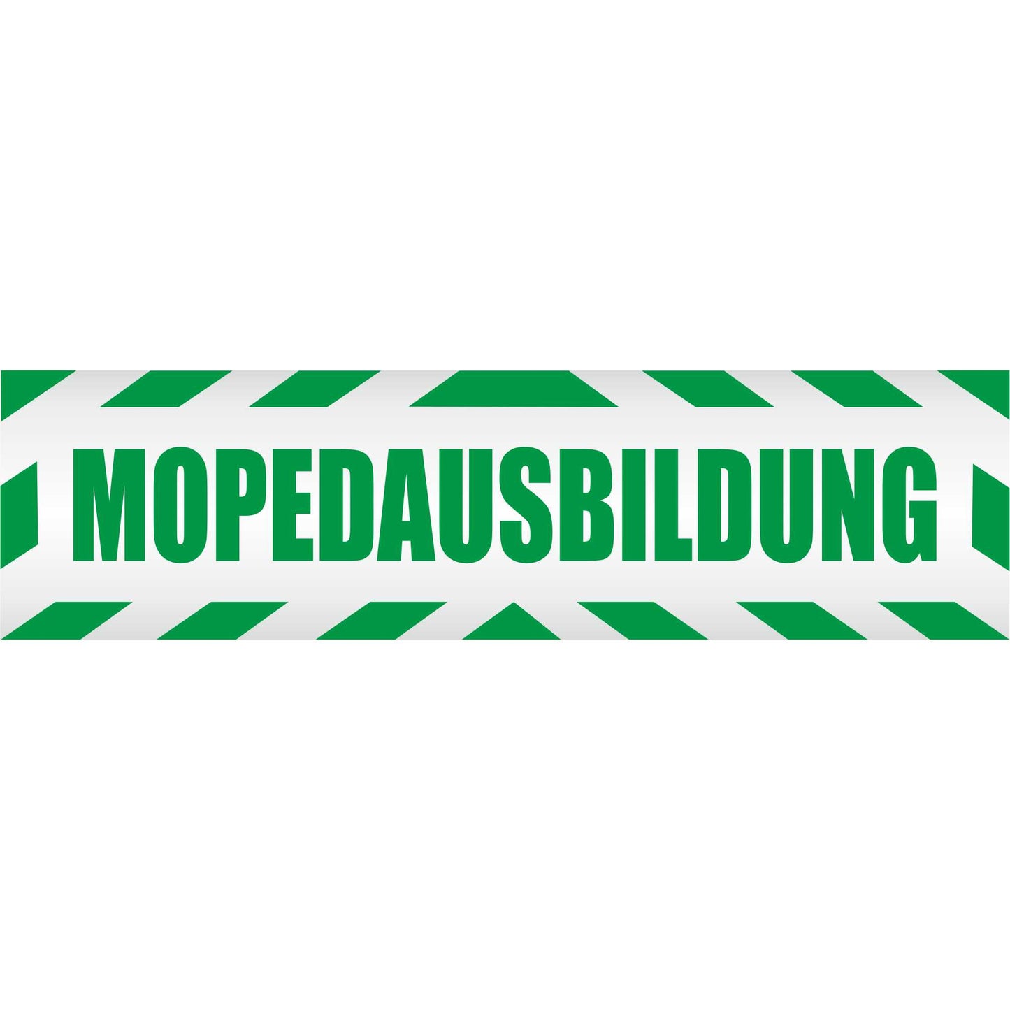 Magnetschild - Mopedausbildung - Magnetfolie für Auto - LKW - Truck - Baustelle - Firma