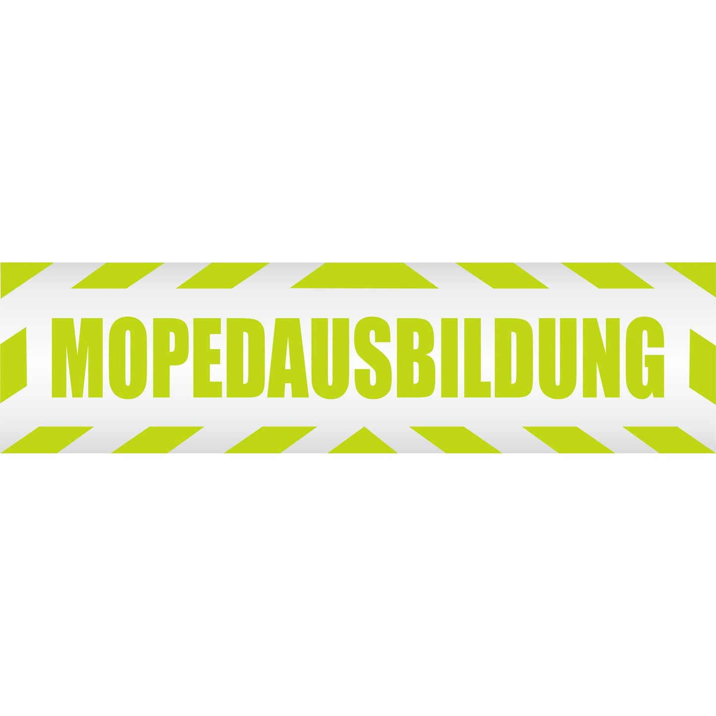 Magnetschild - Mopedausbildung - Magnetfolie für Auto - LKW - Truck - Baustelle - Firma