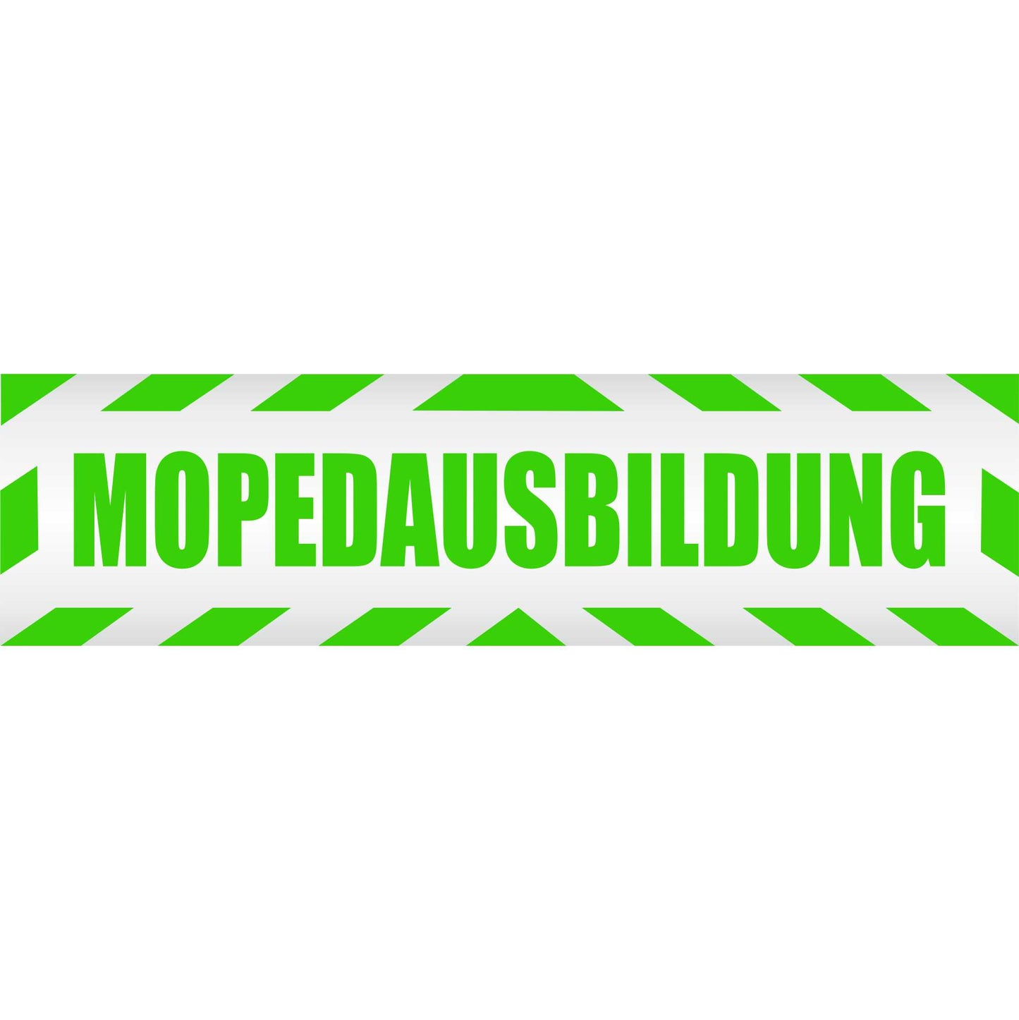 Magnetschild - Mopedausbildung - Magnetfolie für Auto - LKW - Truck - Baustelle - Firma