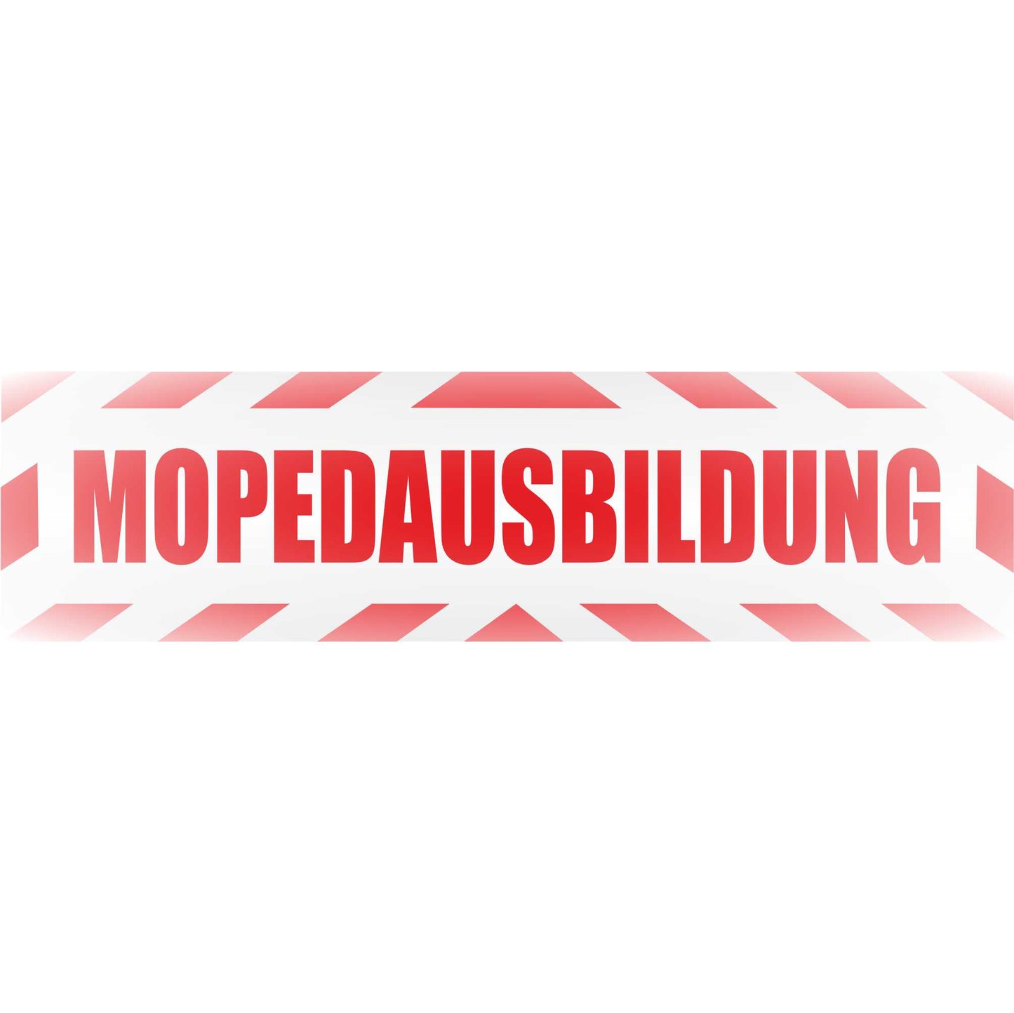 Magnetschild - Mopedausbildung - Magnetfolie für Auto - LKW - Truck - Baustelle - Firma