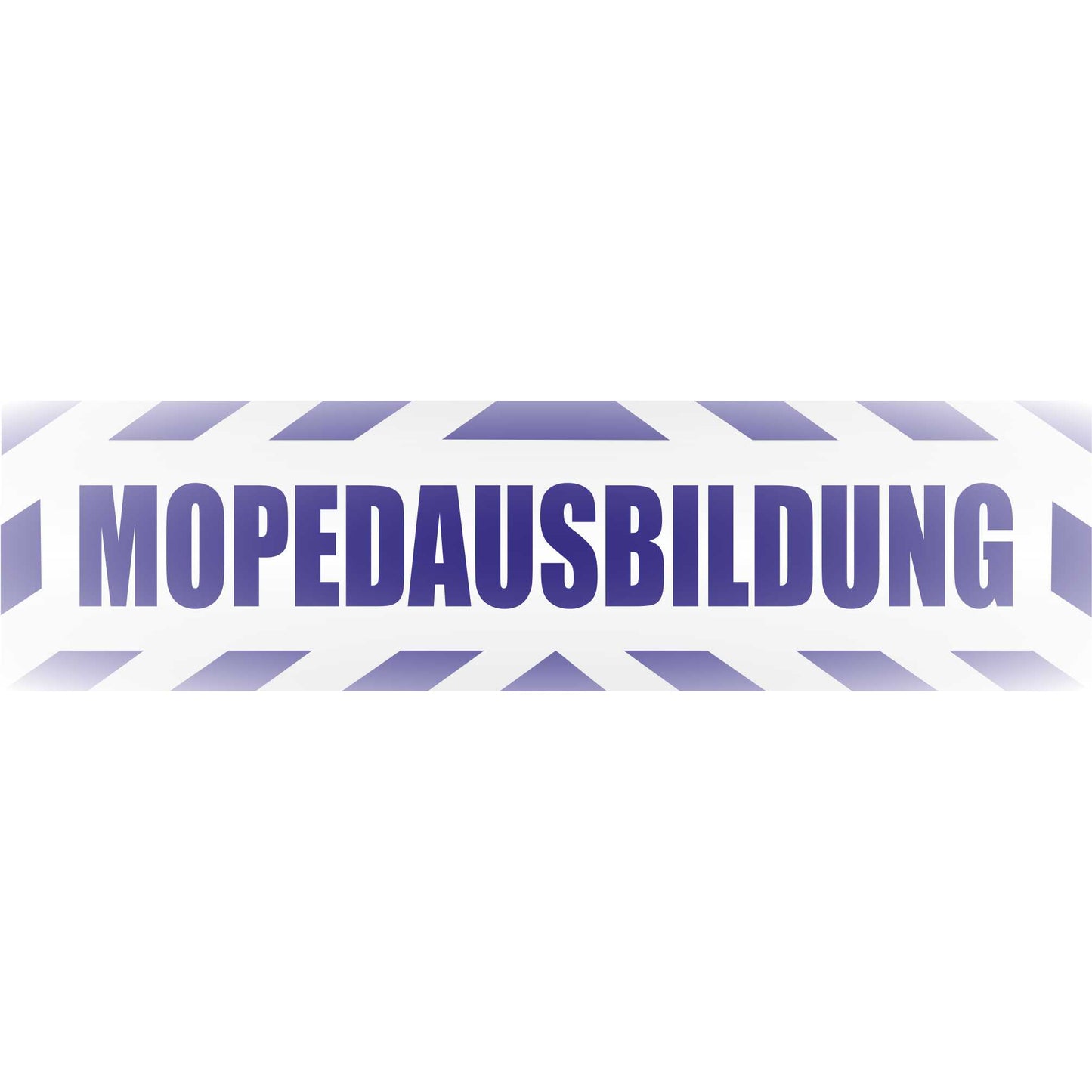 Magnetschild - Mopedausbildung - Magnetfolie für Auto - LKW - Truck - Baustelle - Firma