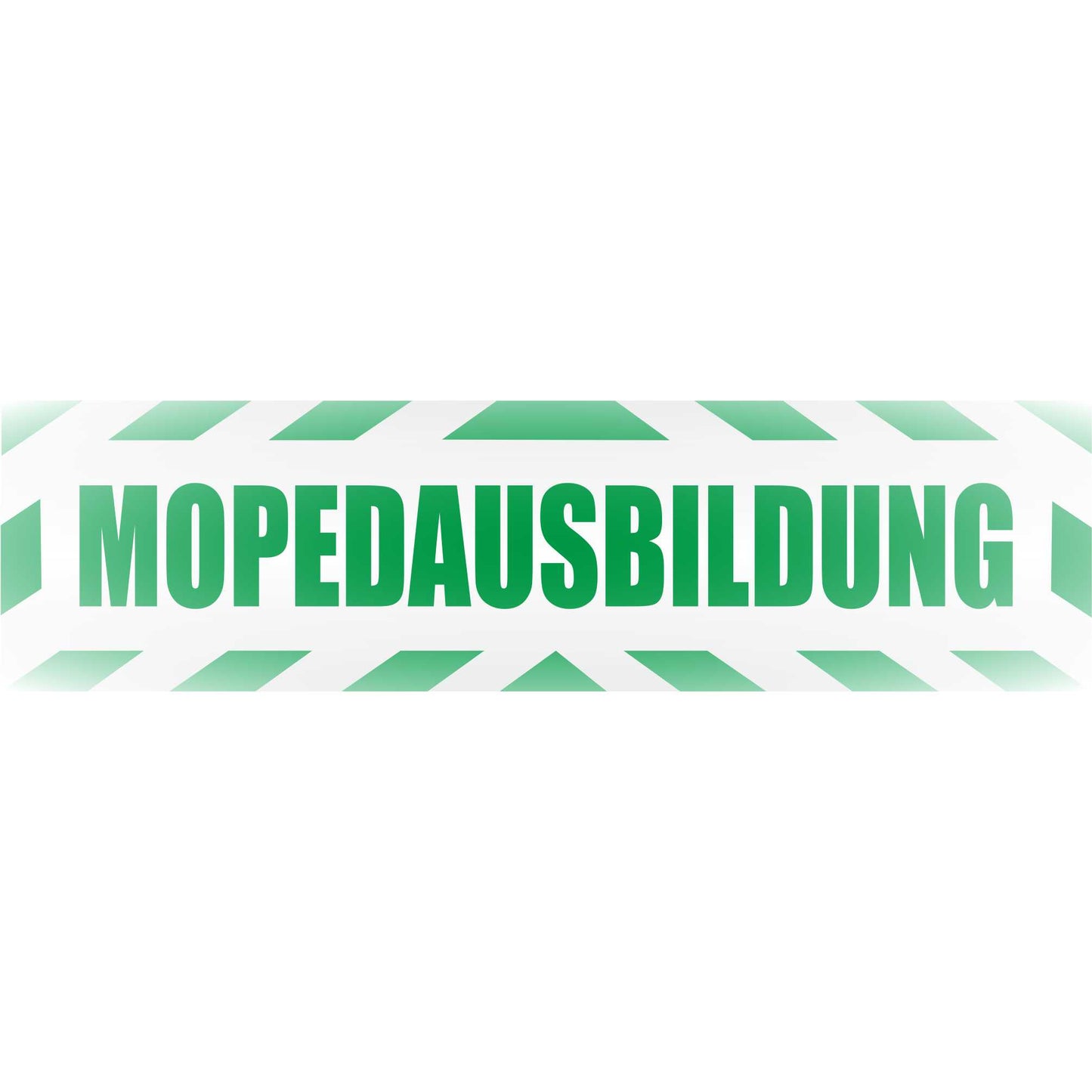 Magnetschild - Mopedausbildung - Magnetfolie für Auto - LKW - Truck - Baustelle - Firma