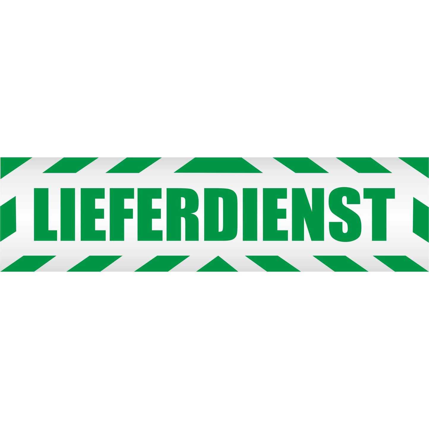 Magnetschild - Lieferdienst - Magnetfolie für Auto - LKW - Truck - Baustelle - Firma