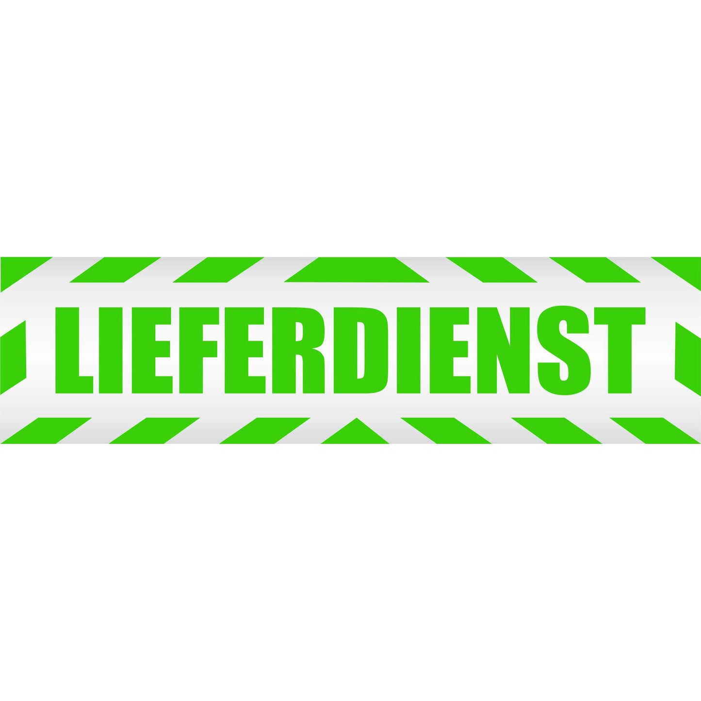 Magnetschild - Lieferdienst - Magnetfolie für Auto - LKW - Truck - Baustelle - Firma