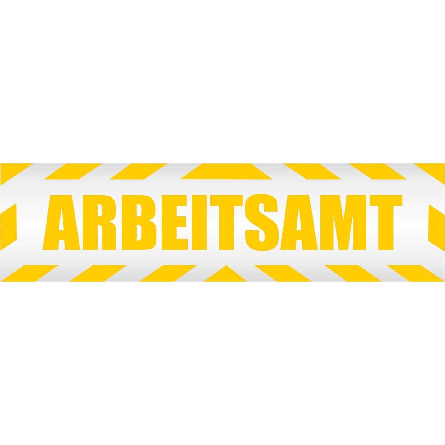 Magnetschild - Arbeitsamt - Magnetfolie für Auto - LKW - Truck - Baustelle - Firma