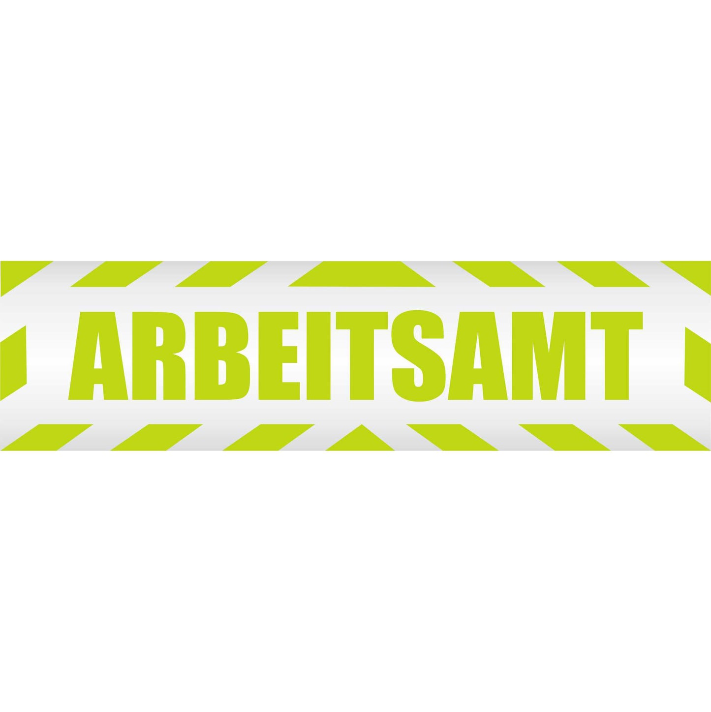 Magnetschild - Arbeitsamt - Magnetfolie für Auto - LKW - Truck - Baustelle - Firma