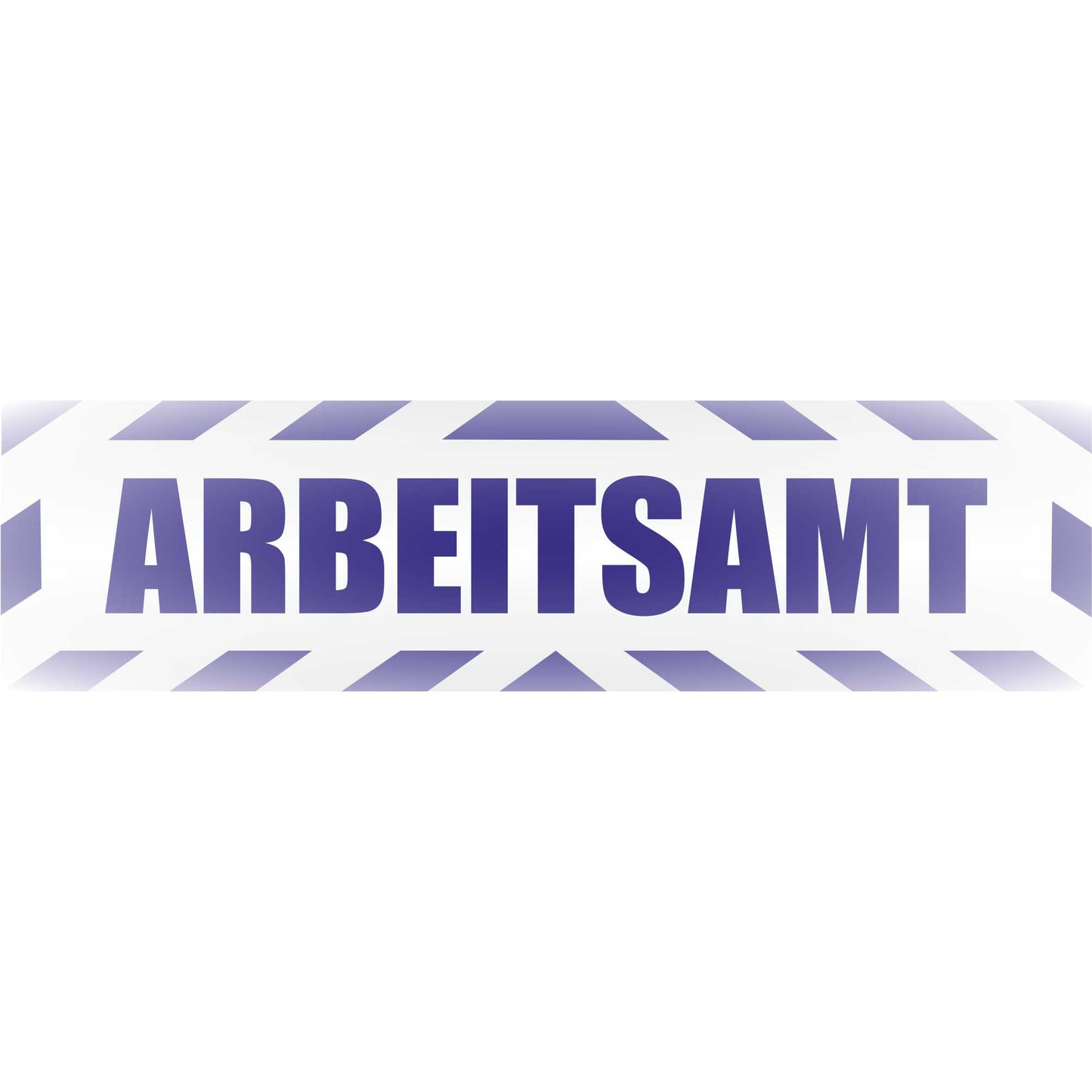 Magnetschild - Arbeitsamt - Magnetfolie für Auto - LKW - Truck - Baustelle - Firma