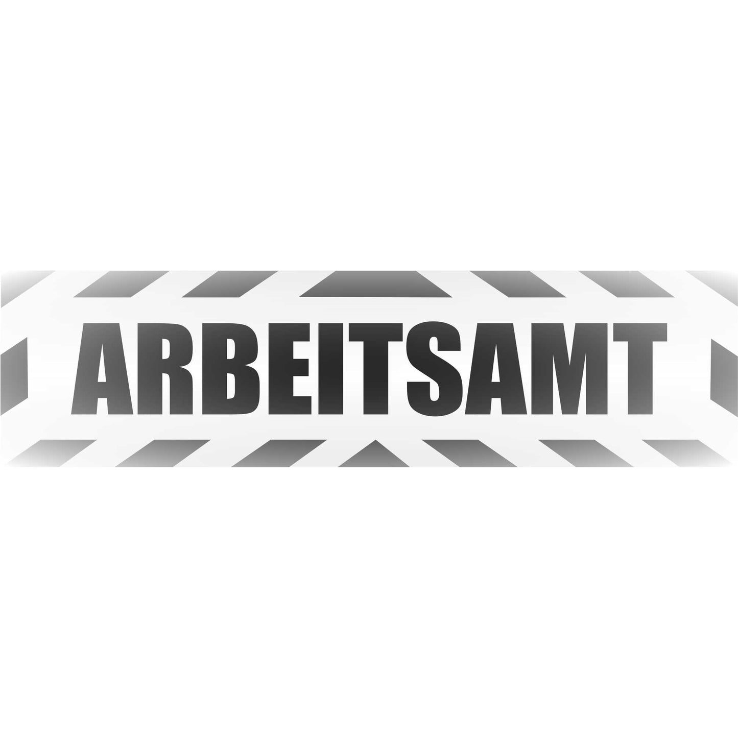 Magnetschild - Arbeitsamt - Magnetfolie für Auto - LKW - Truck - Baustelle - Firma