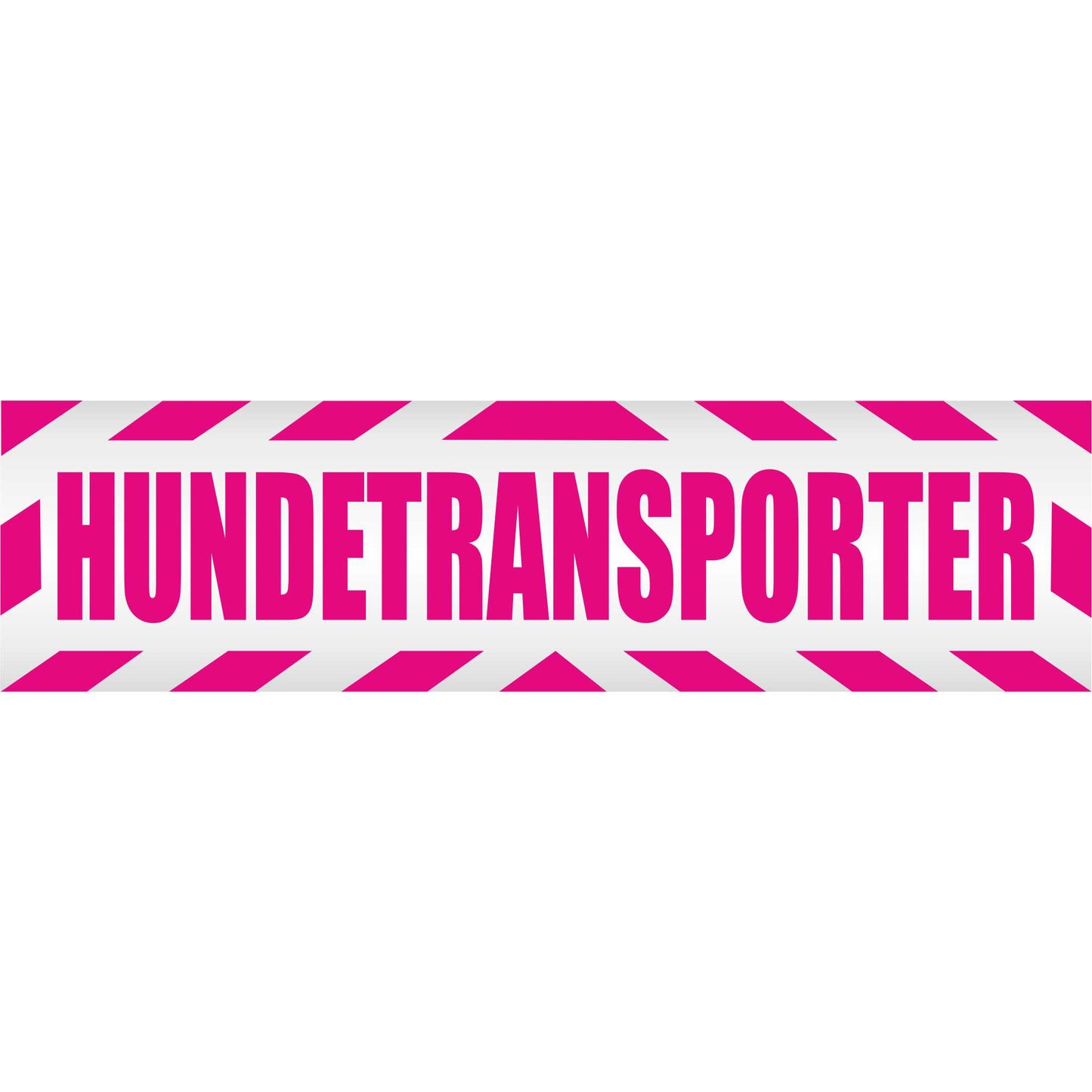Magnetschild - Hundetransporter - Magnetfolie für Auto - LKW - Truck - Baustelle - Firma