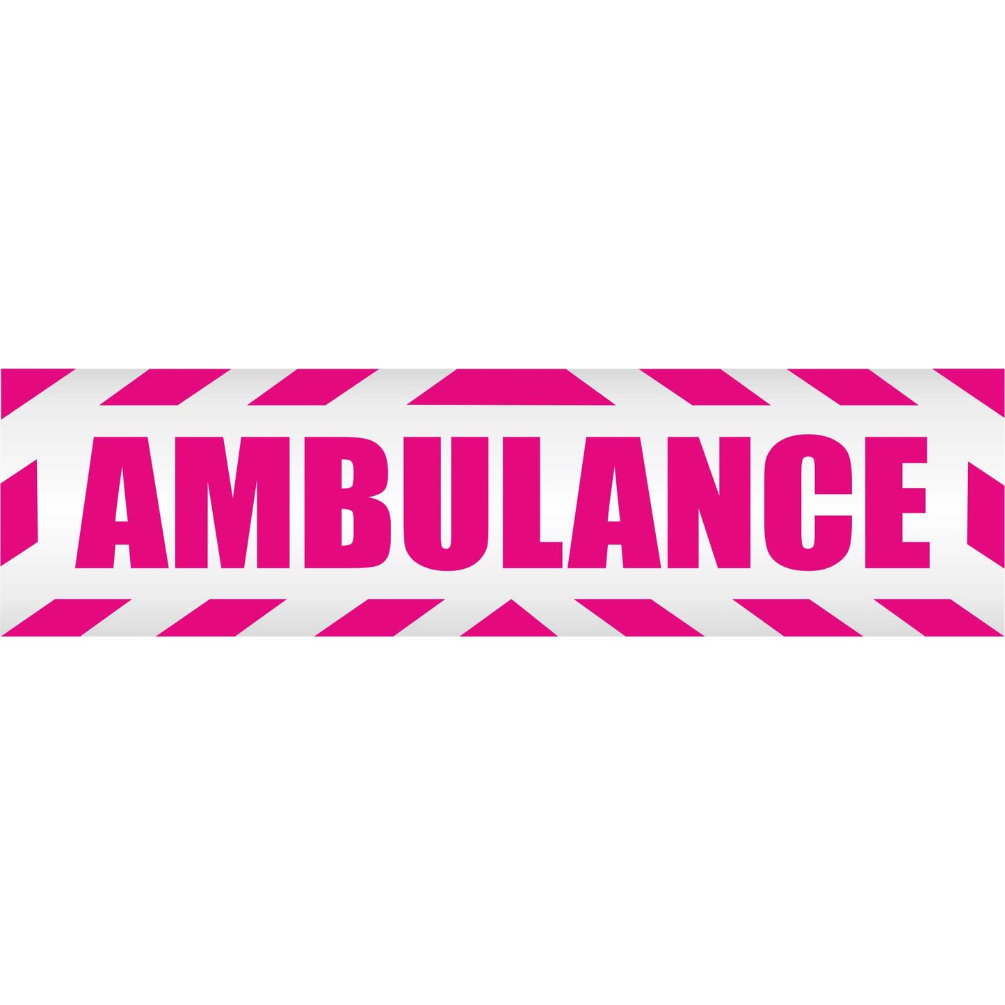 Magnetschild - Ambulance - Magnetfolie für Auto - LKW - Truck - Baustelle - Firma