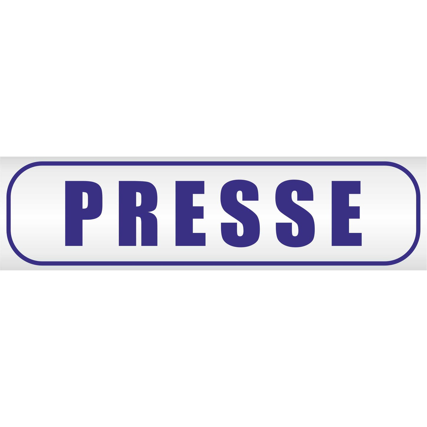 Magnetschild - Presse - Magnetfolie für Auto - LKW - Truck - Baustelle - Firma