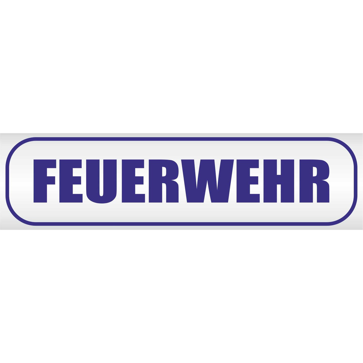 Magnetschild - Feuerwehr - Magnetfolie für Auto - LKW - Truck - Baustelle - Firma