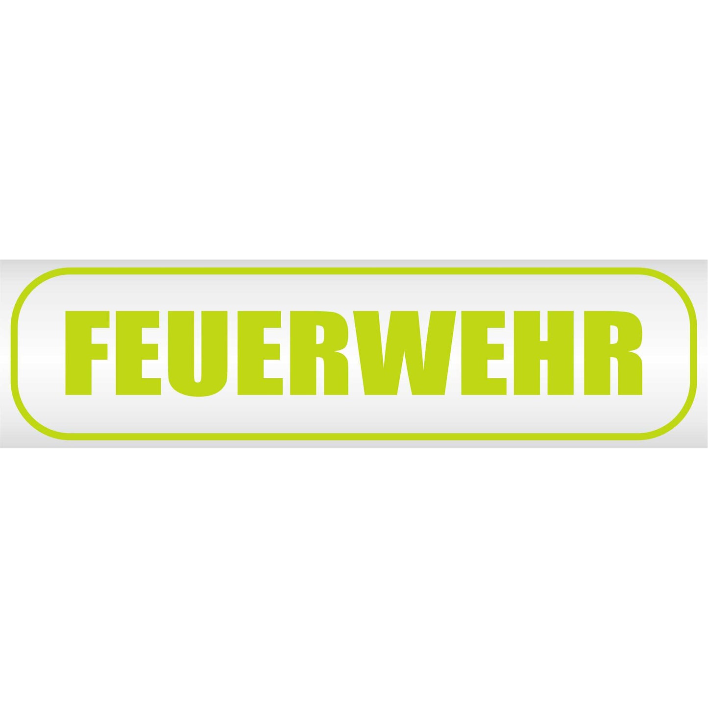 Magnetschild - Feuerwehr - Magnetfolie für Auto - LKW - Truck - Baustelle - Firma