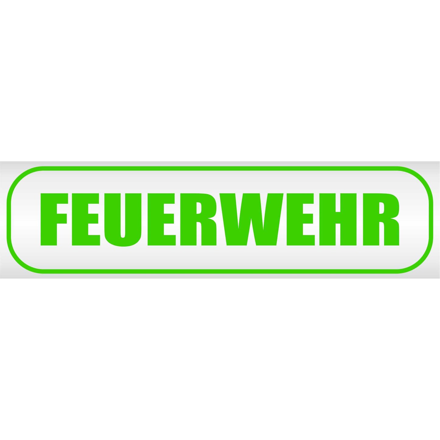 Magnetschild - Feuerwehr - Magnetfolie für Auto - LKW - Truck - Baustelle - Firma