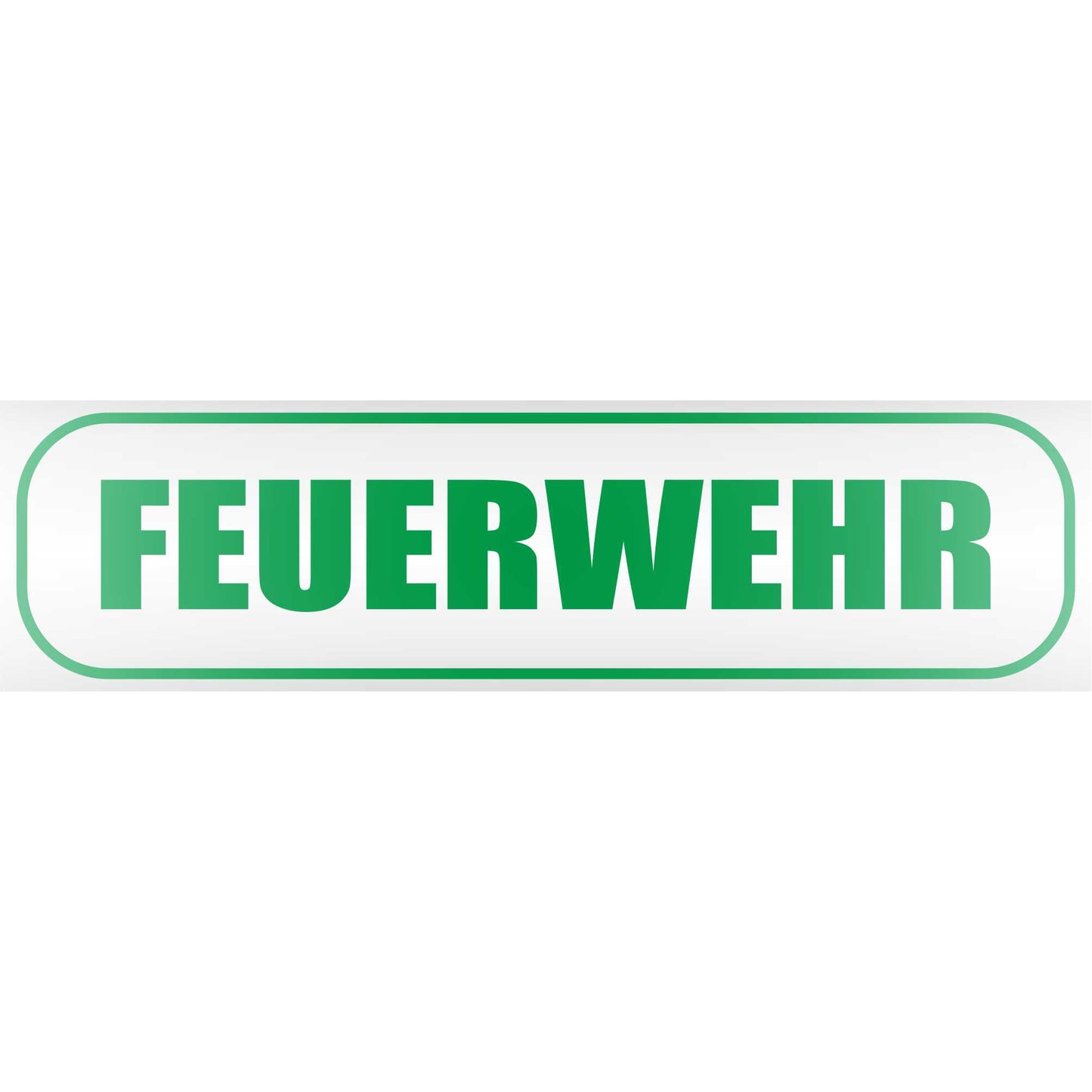 Magnetschild - Feuerwehr - Magnetfolie für Auto - LKW - Truck - Baustelle - Firma