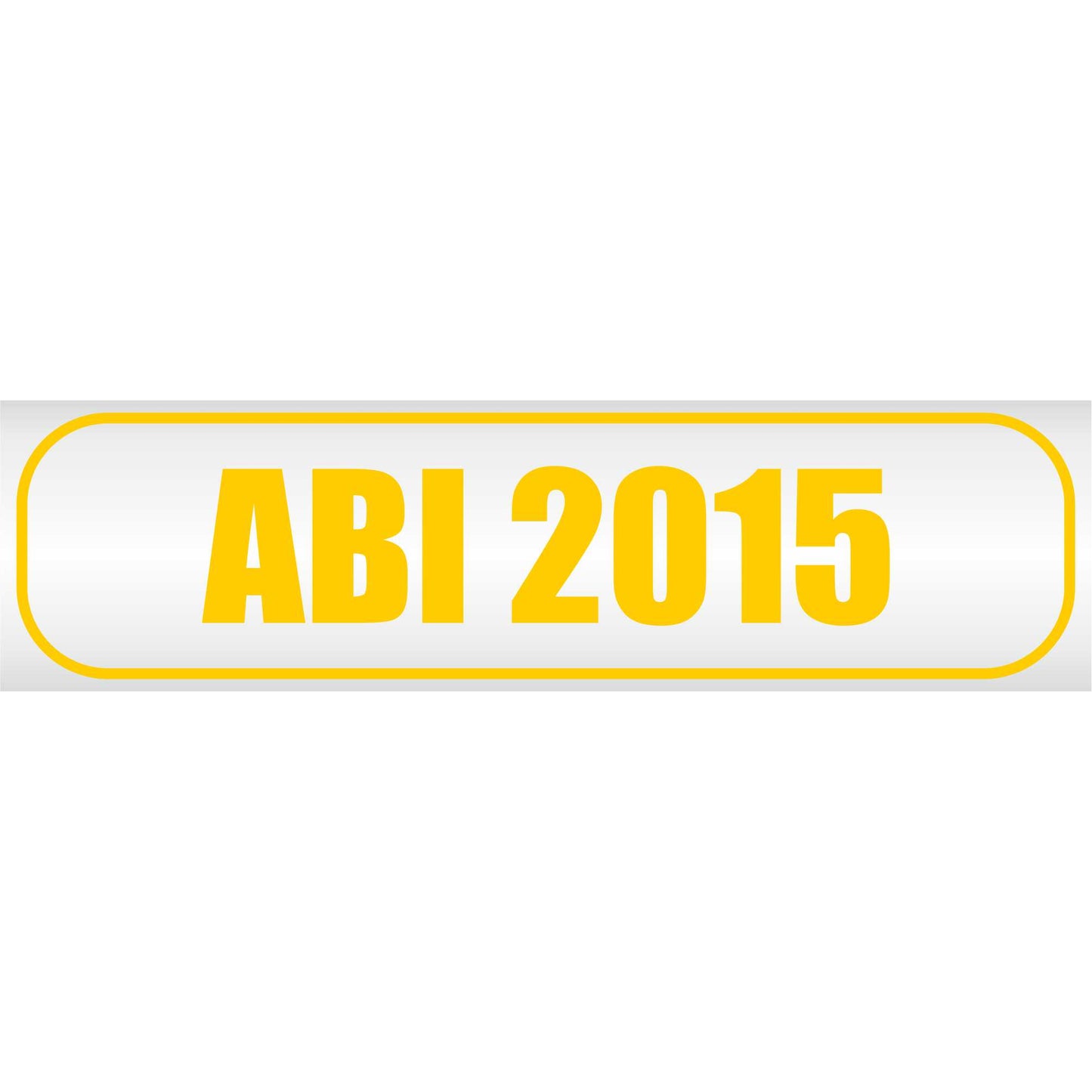 Magnetschild - Abi 2015 - Magnetfolie für Auto - LKW - Truck - Baustelle - Firma
