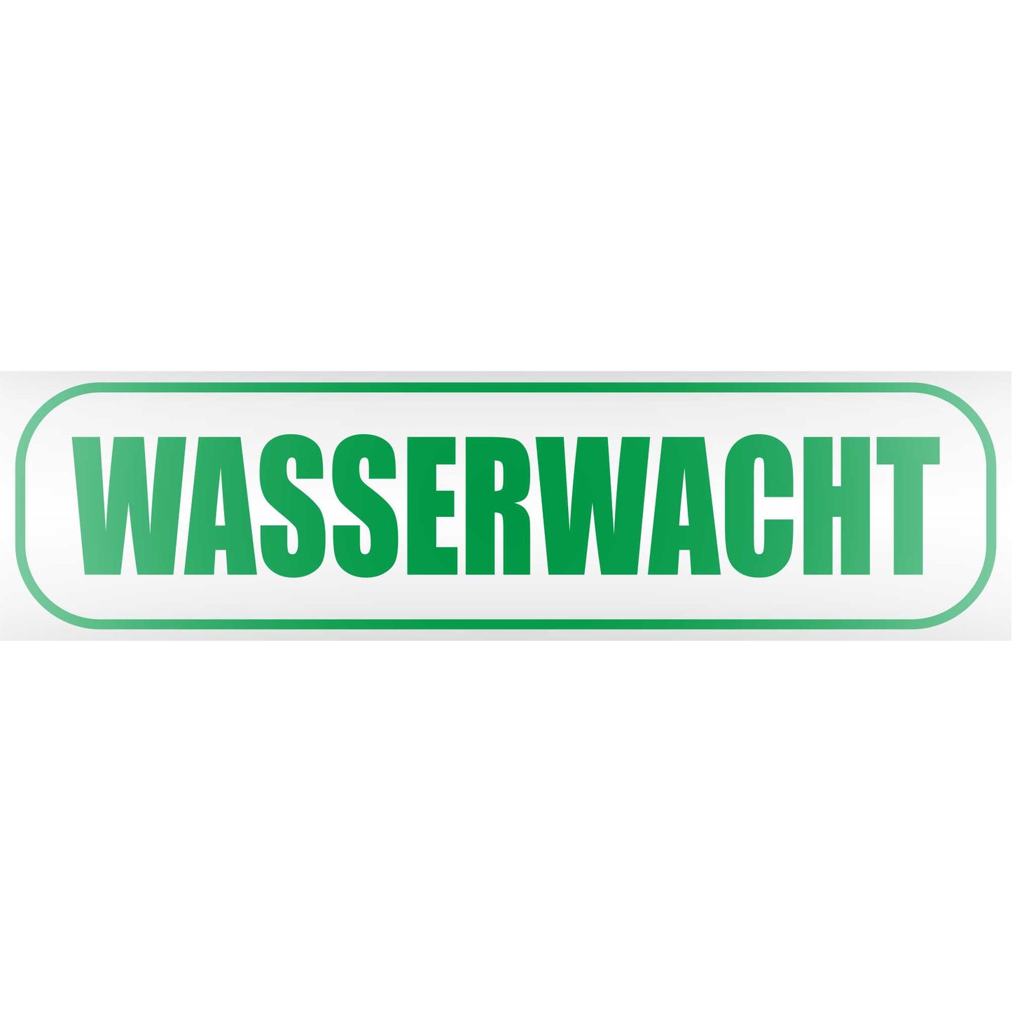 Magnetschild - Wasserwacht - Magnetfolie für Auto - LKW - Truck - Baustelle - Firma