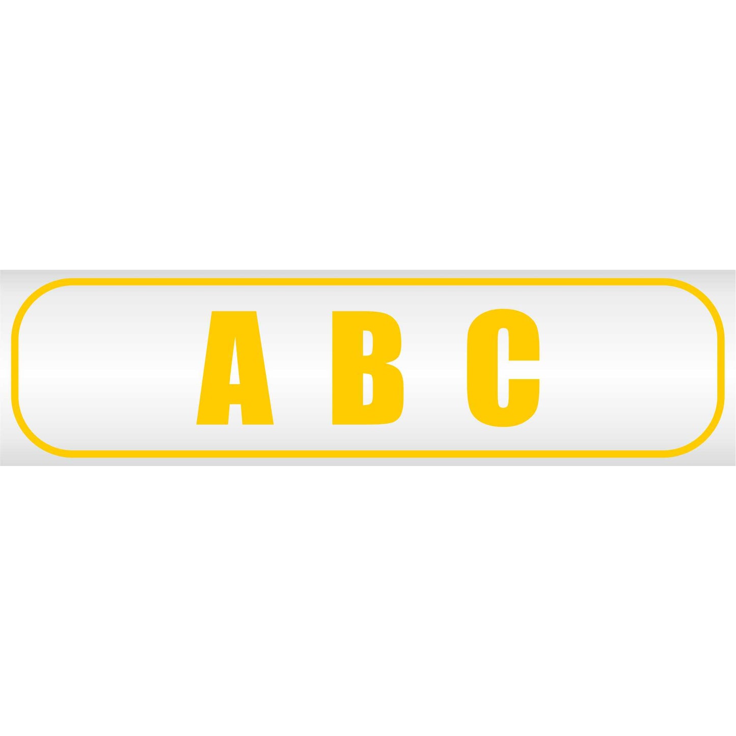 Magnetschild ABC - Atomar Biologisch Chemisch Abwehr Soldaten Bataillon Bundeswehr Gas - Magnetfolie für Auto - LKW - Truck - Baustelle - Firma