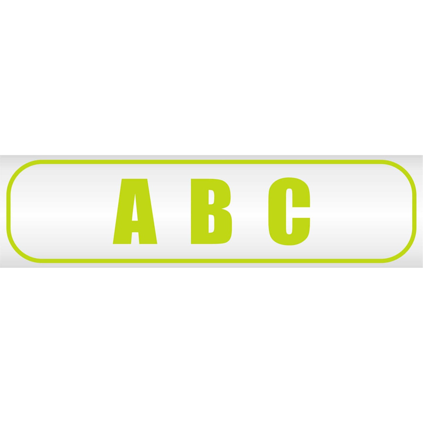 Magnetschild ABC - Atomar Biologisch Chemisch Abwehr Soldaten Bataillon Bundeswehr Gas - Magnetfolie für Auto - LKW - Truck - Baustelle - Firma