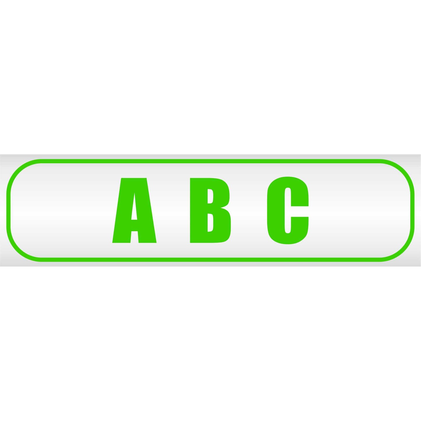 Magnetschild ABC - Atomar Biologisch Chemisch Abwehr Soldaten Bataillon Bundeswehr Gas - Magnetfolie für Auto - LKW - Truck - Baustelle - Firma